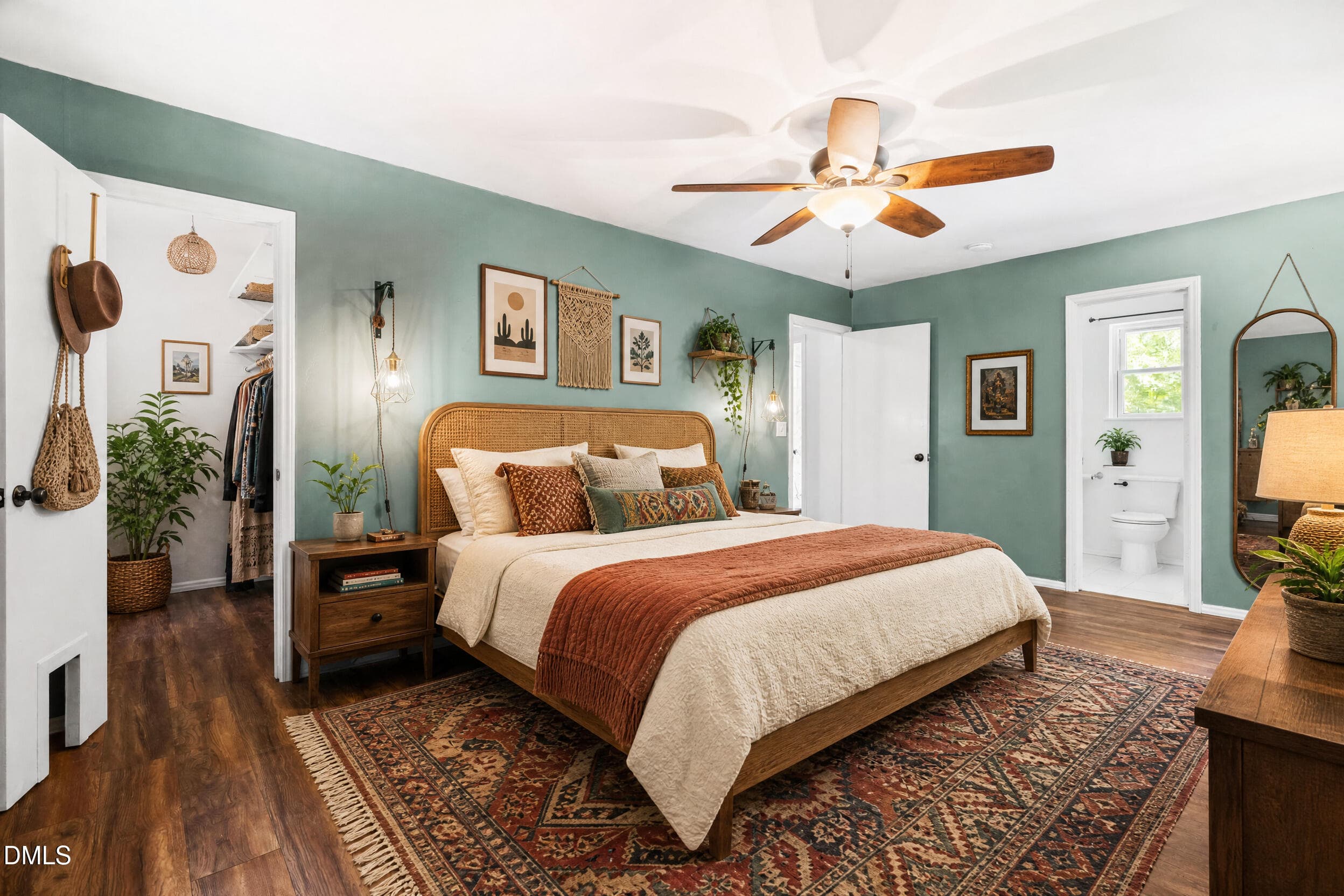 Virtual staged Primary bedroom - 133 Stagecrest Drive, Raleigh, NC 27603, Raleigh