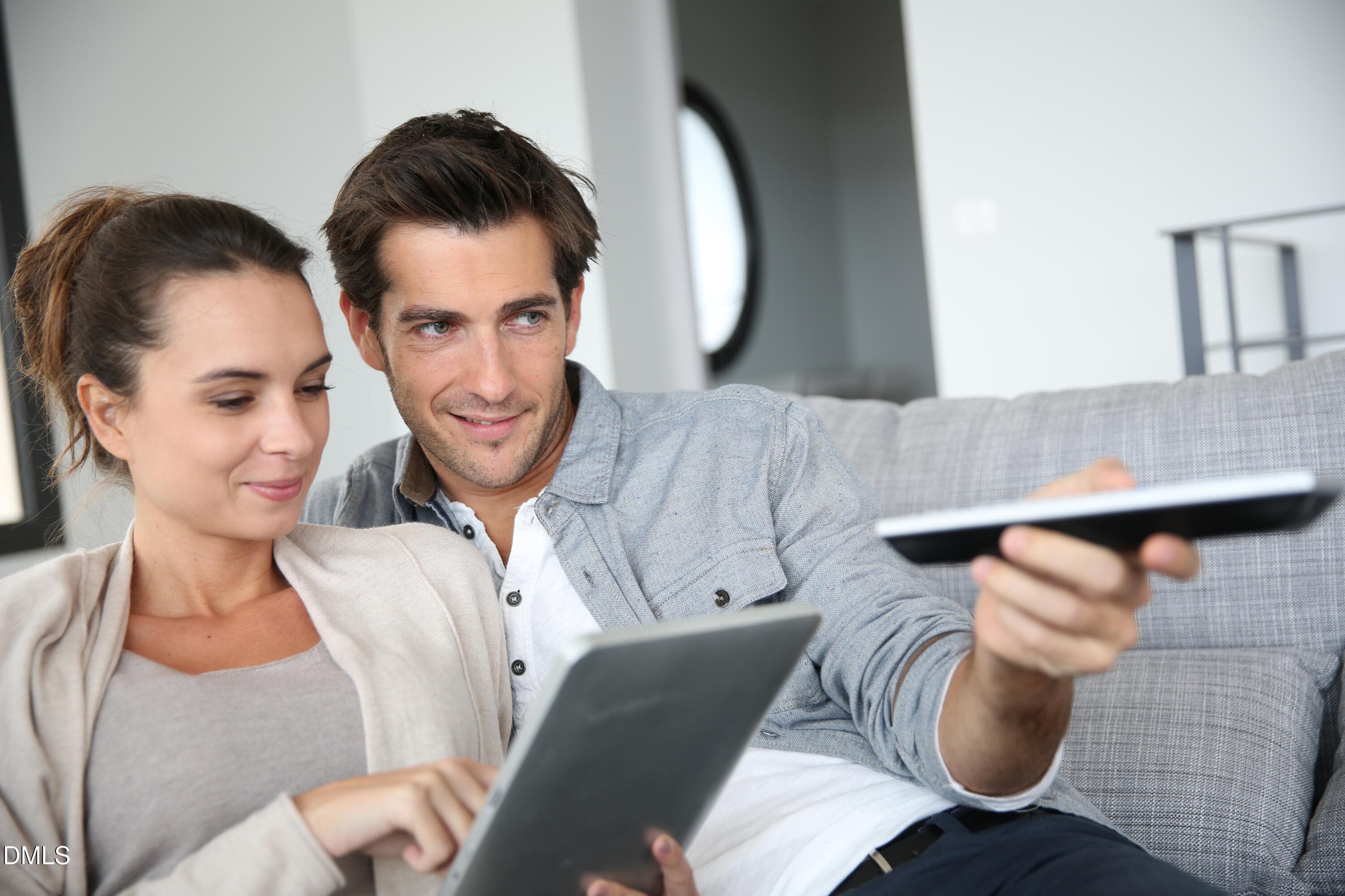 Couple Watching TV _ Tablet_Digital 2_c3 - 527 Hedrick Rdg Road, Cary, NC 27519, Cary