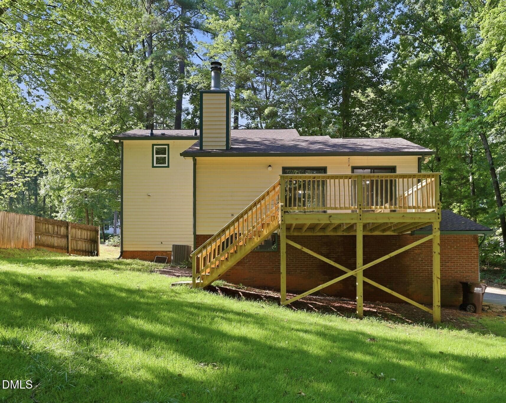 Back of home - 11129 Lakeshore Drive, Raleigh, NC 27613, Raleigh