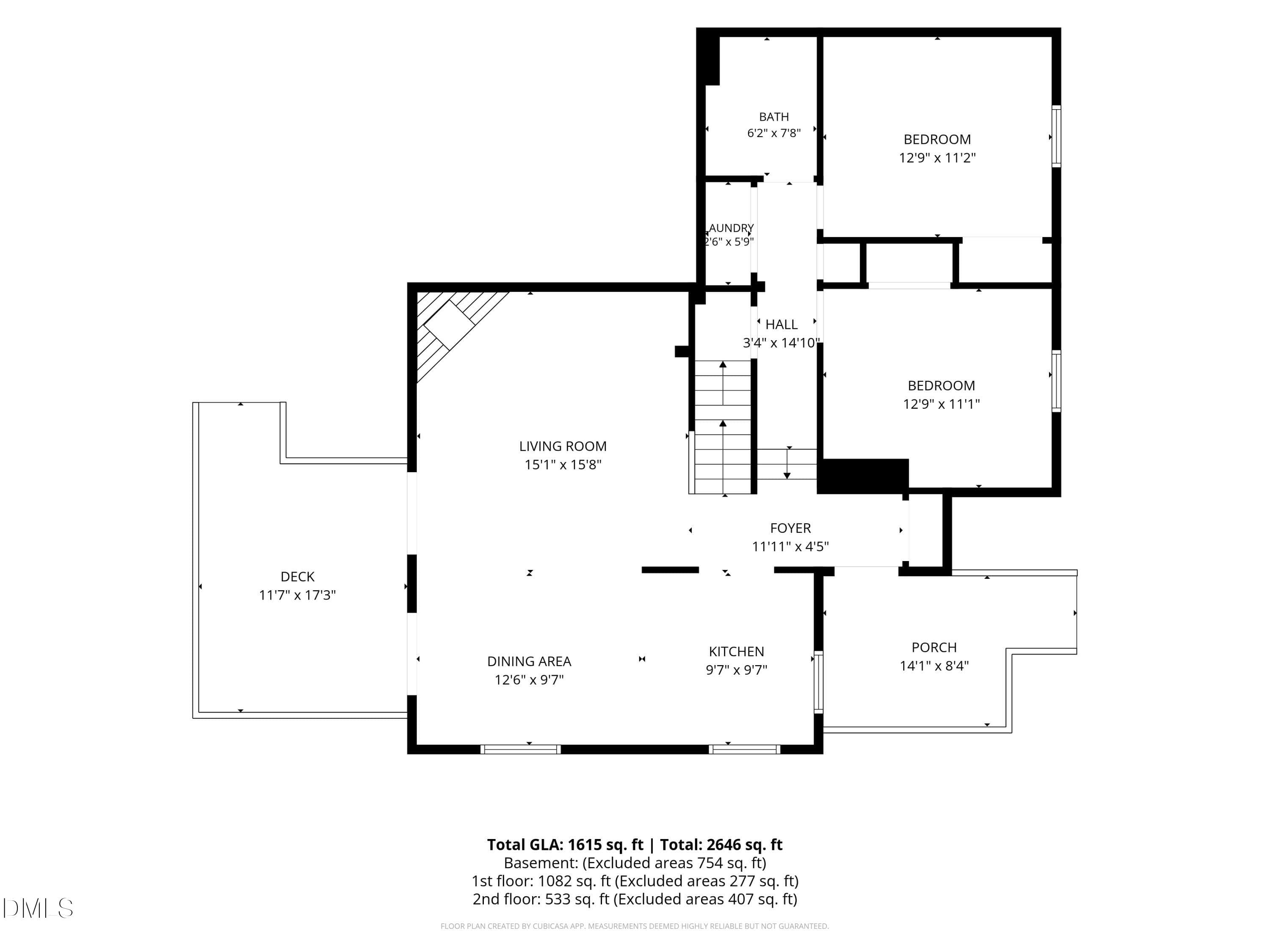 Floor plan - 11129 Lakeshore Drive, Raleigh, NC 27613, Raleigh
