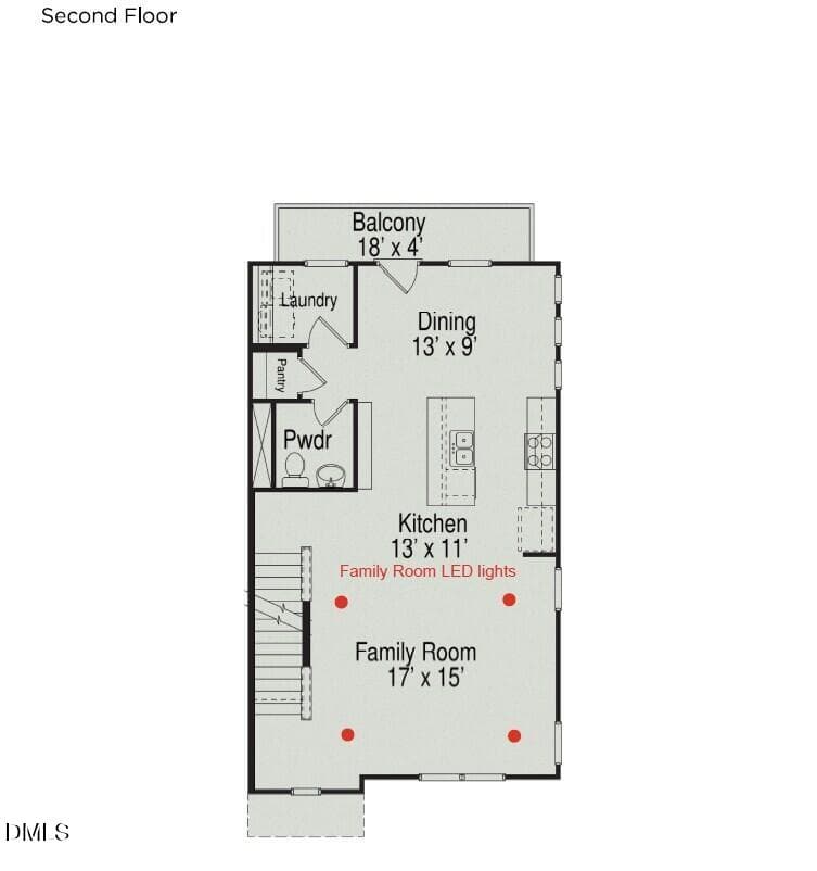 Second Floor - 700 Orchard Vista Circle, Raleigh, NC 27606, Raleigh