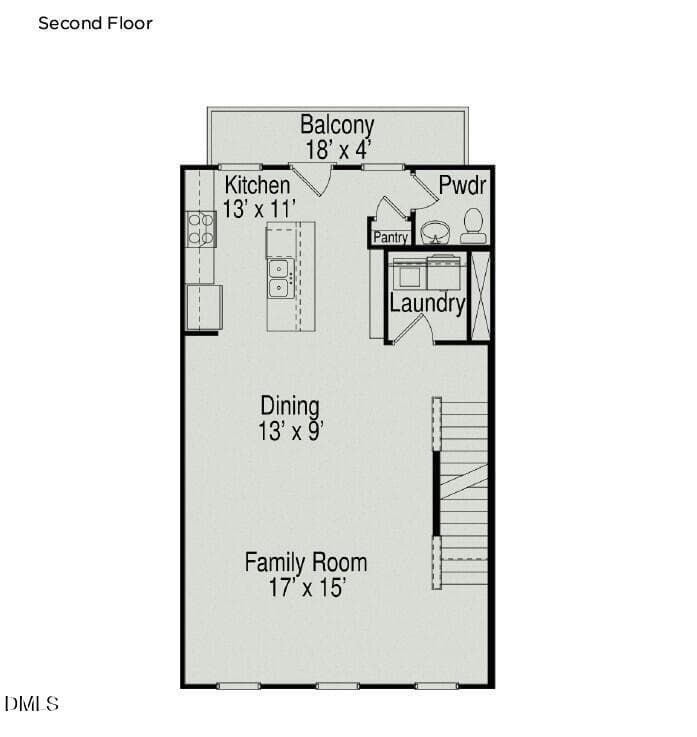 Second Floor - 704 Orchard Vista Circle, Raleigh, NC 27606, Raleigh