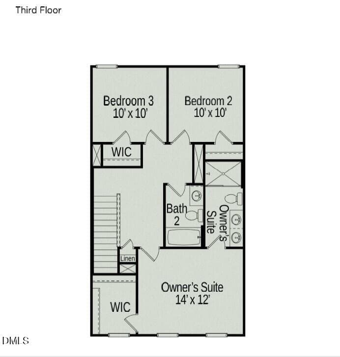 Third Floor - 724 Orchard Vista Circle, Raleigh, NC 27606, Raleigh