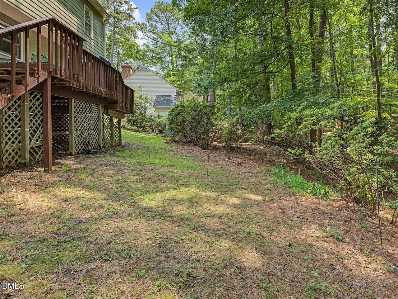 64-Backyard - 4815 Fortunes Ridge Drive, Durham, NC 27713, Durham