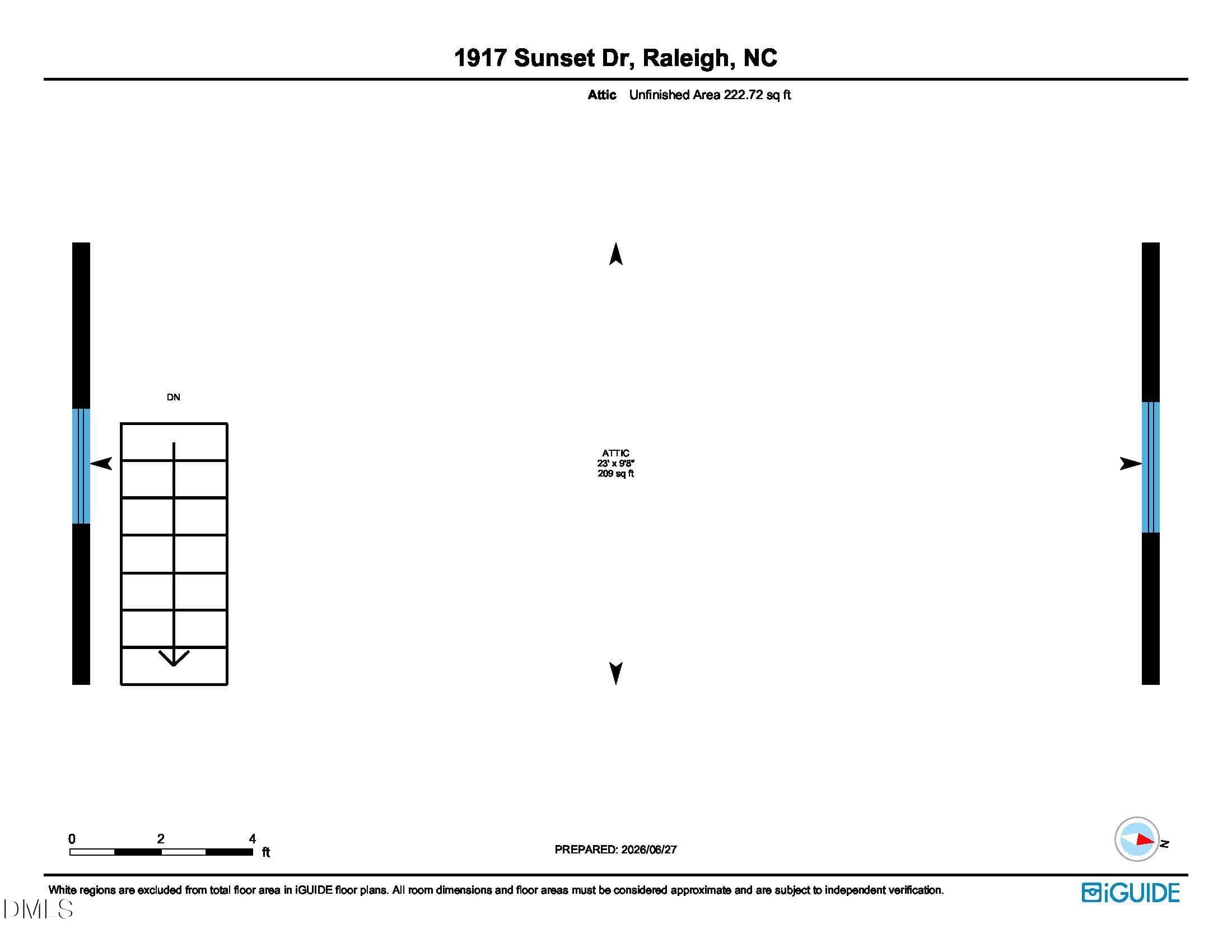 Floor plan for 1917 Sunset_Page_05 - 1917 Sunset Drive, Raleigh, NC 27608, Raleigh