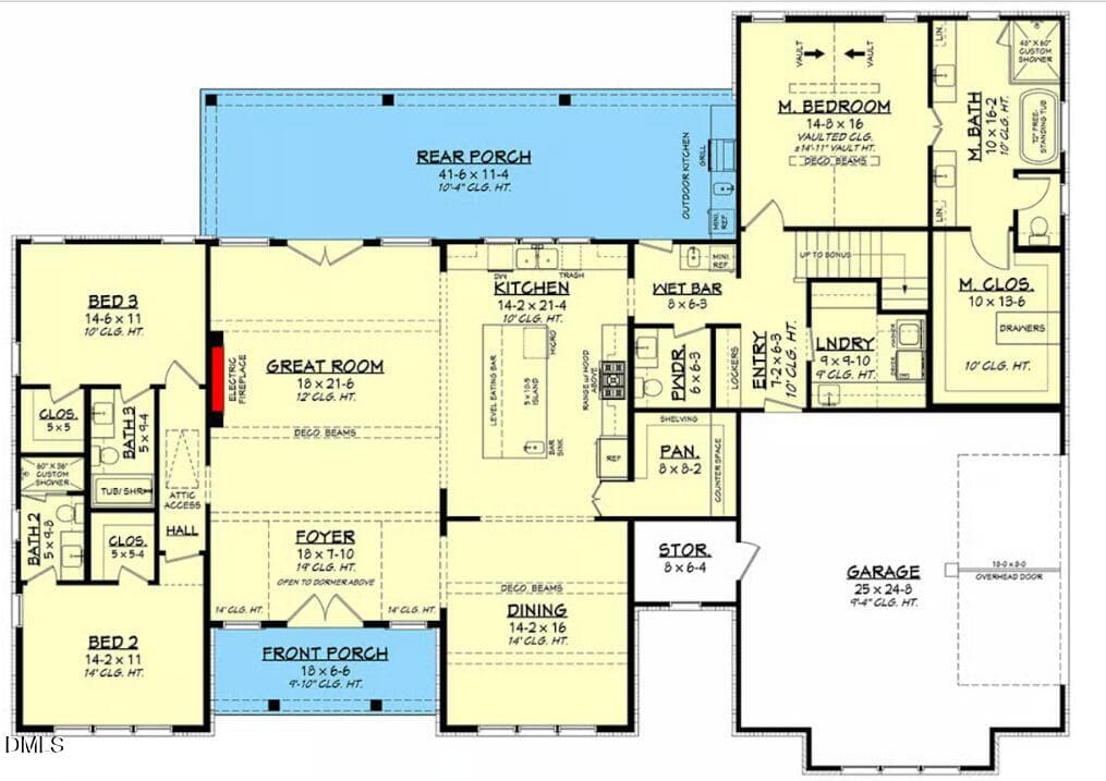 83 Floor Plan - 71 Caz Trace, Pittsboro, NC 27312