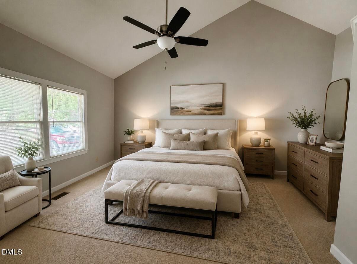Primary bedroom - 1716 Briarforest Place, Raleigh, NC 27615, Raleigh