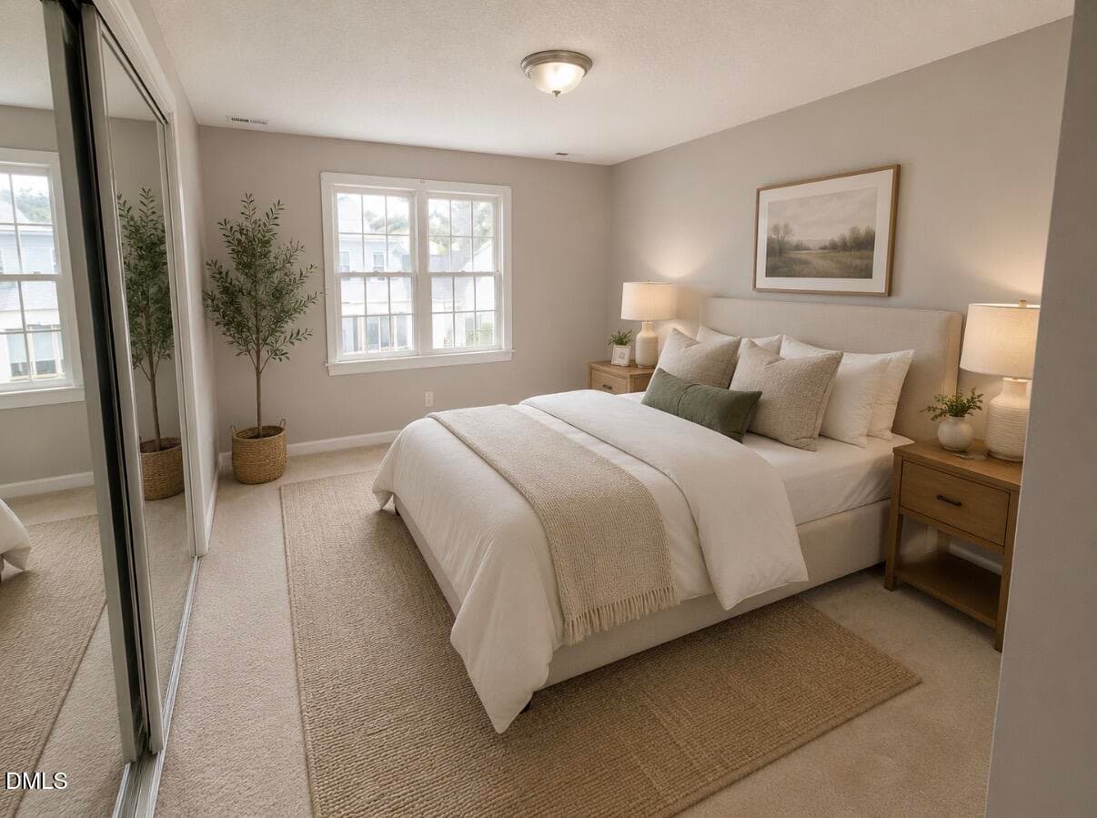 Secondary Bedroom - 1716 Briarforest Place, Raleigh, NC 27615, Raleigh