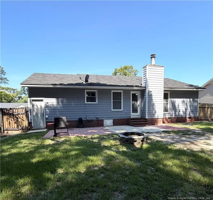 BACK VIEW - 5122 Double Oaks Drive, Fayetteville, NC 28306, Fayetteville