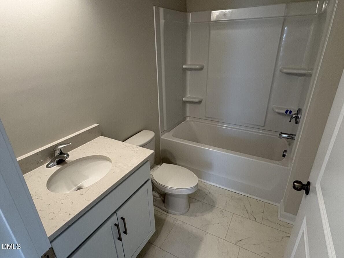 Downstairs Full bath - 124 Railcar Way, Clayton, NC 27520