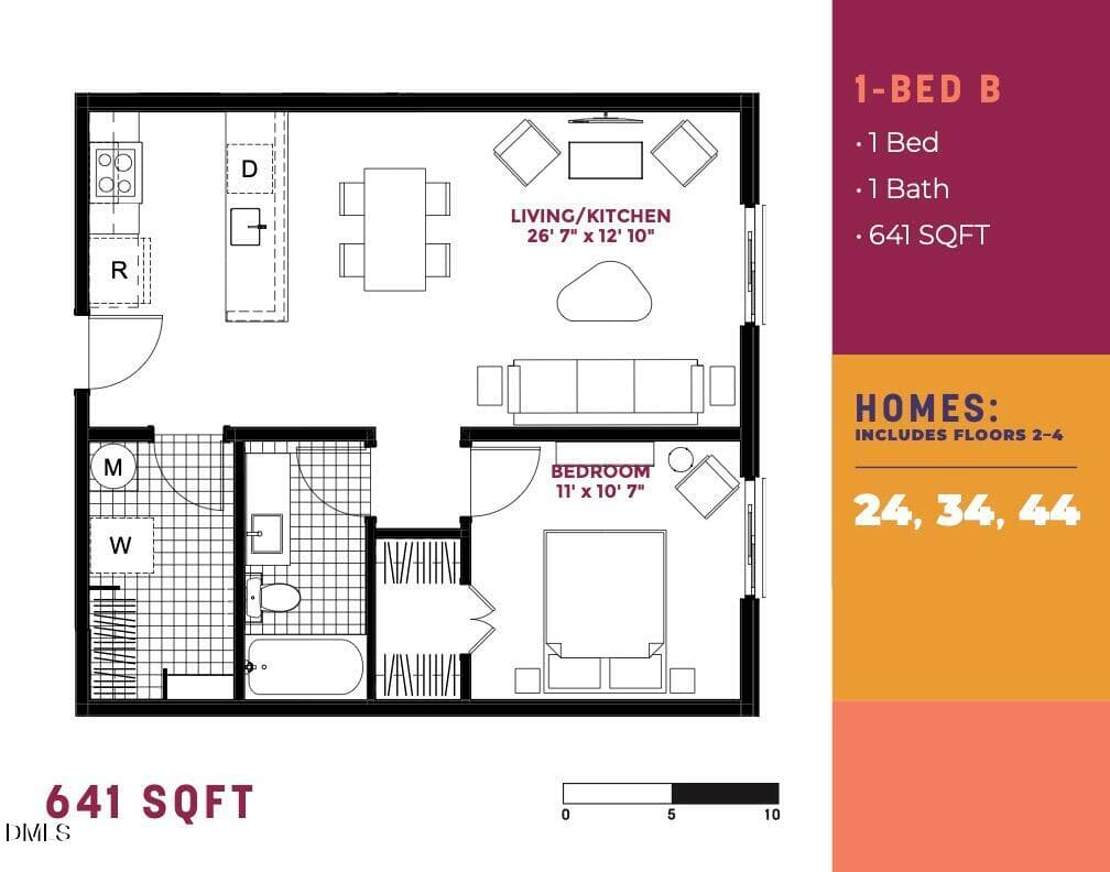Floor Plan from Developer - 600 S Duke Street, Durham, NC 27701, Durham