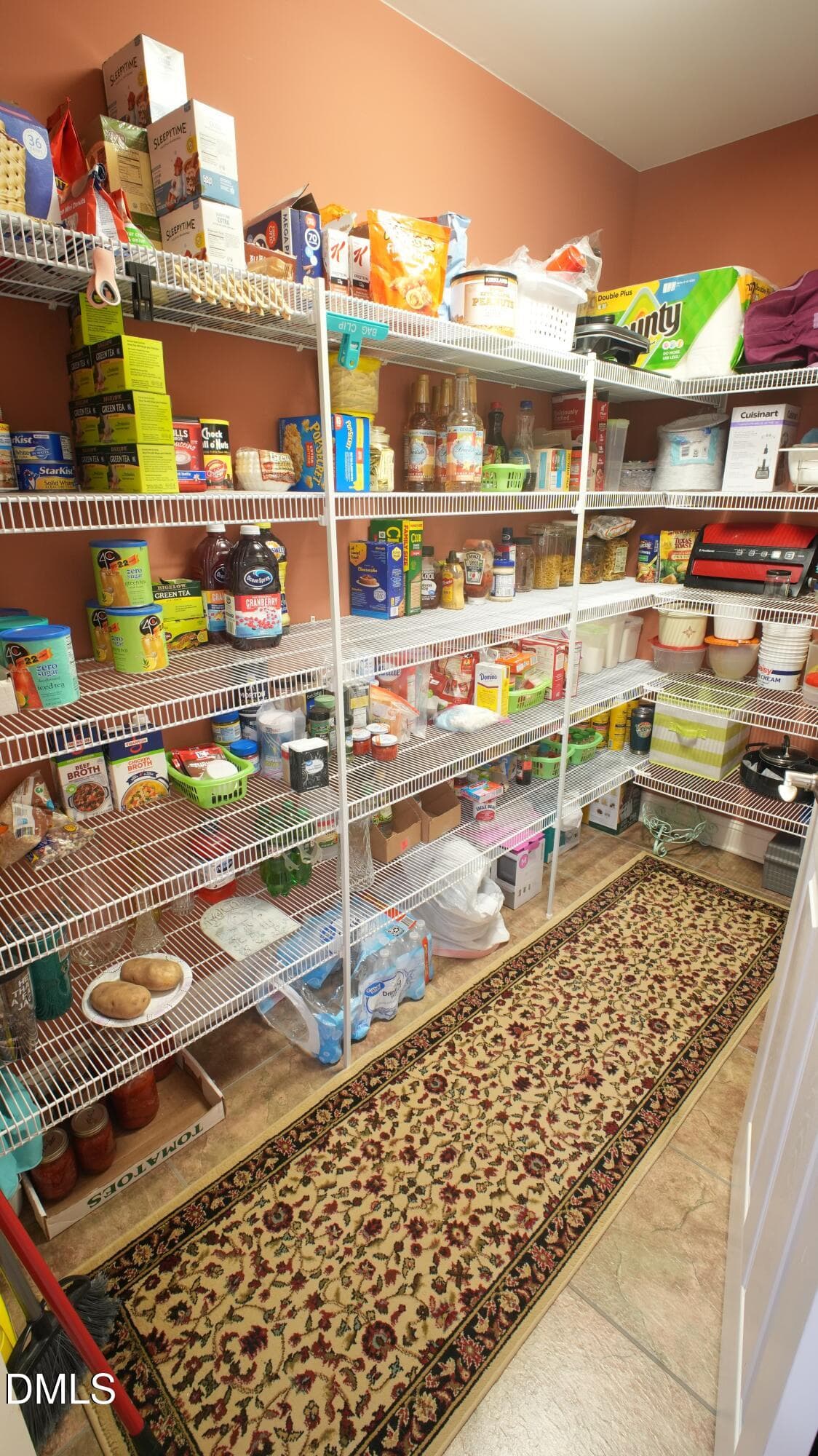 Enormous walk-in pantry. - 45 Glenfield Drive, Dunn, NC 28334