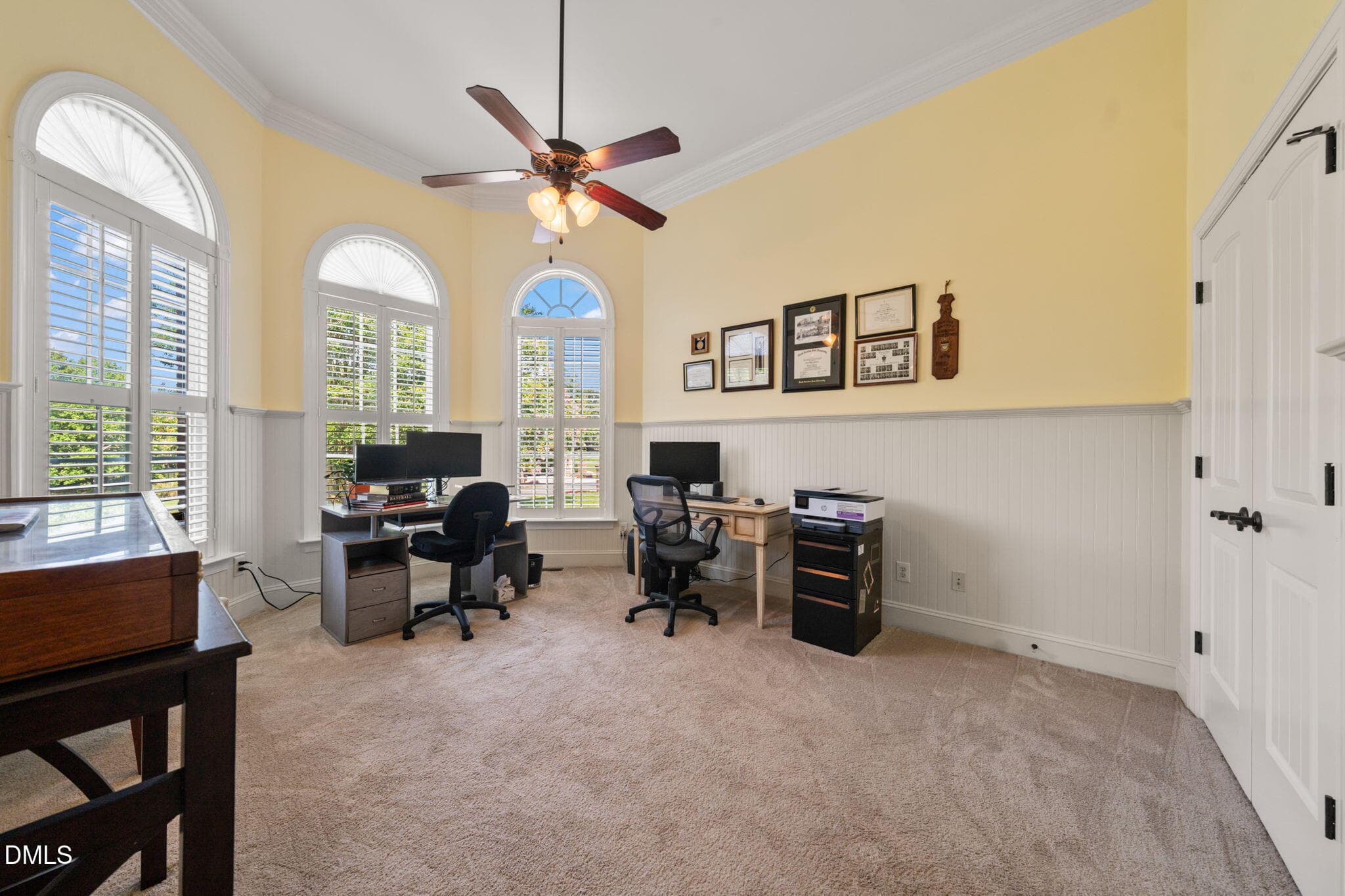 Office with closet main floor (1) - 2908 Morning Ridge Court, Raleigh, NC 27616, Raleigh
