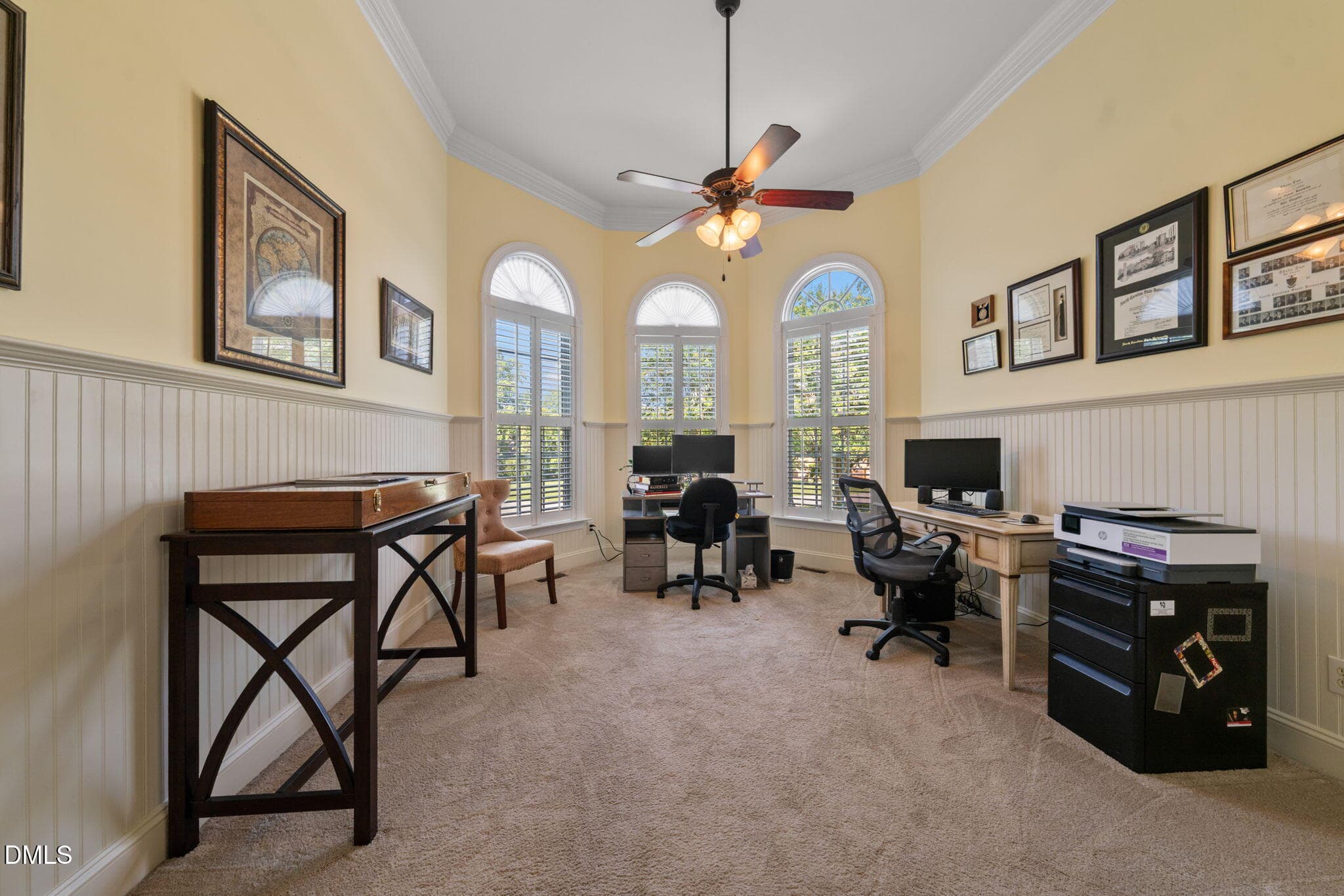 Office with closet main floor (2) - 2908 Morning Ridge Court, Raleigh, NC 27616, Raleigh