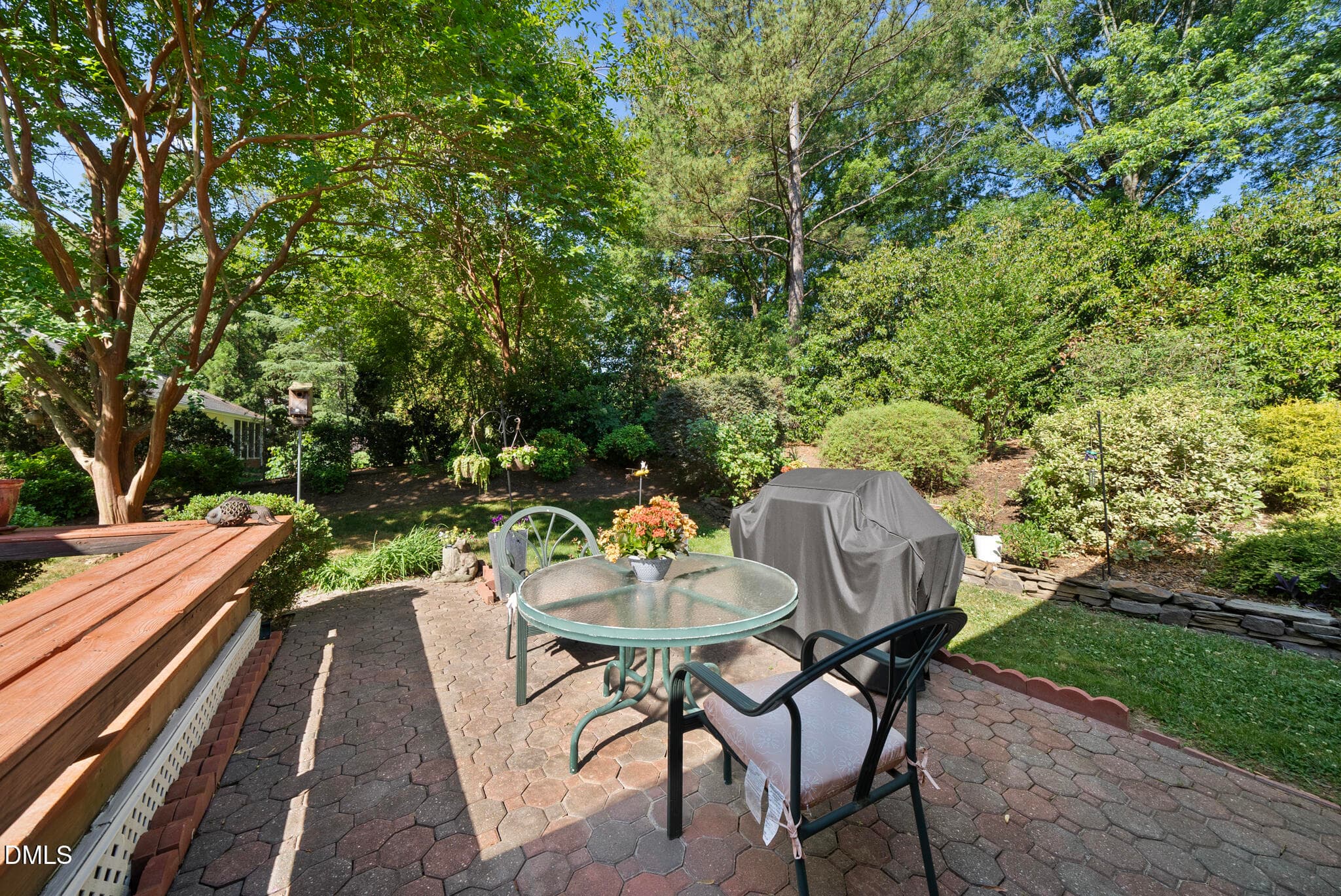 Paver patio - 6600 Glen Forrest Drive, Chapel Hill, NC 27517, Chapel Hill
