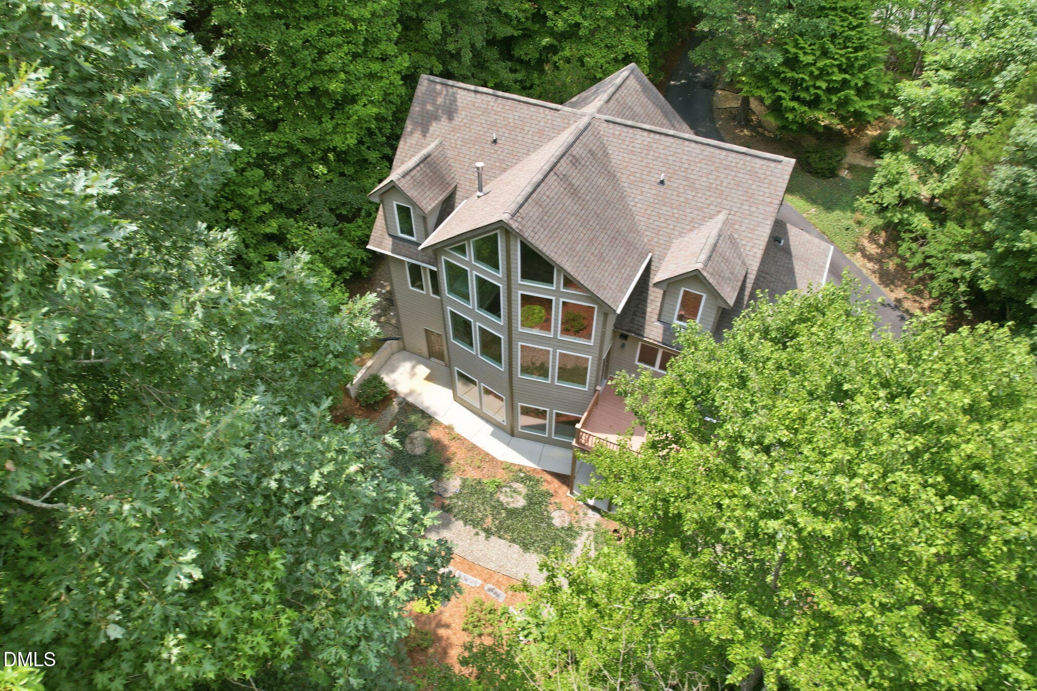10-web-or-mls-DJI_0915 - 1001 Reaves Drive, Chapel Hill, NC 27516, Chapel Hill