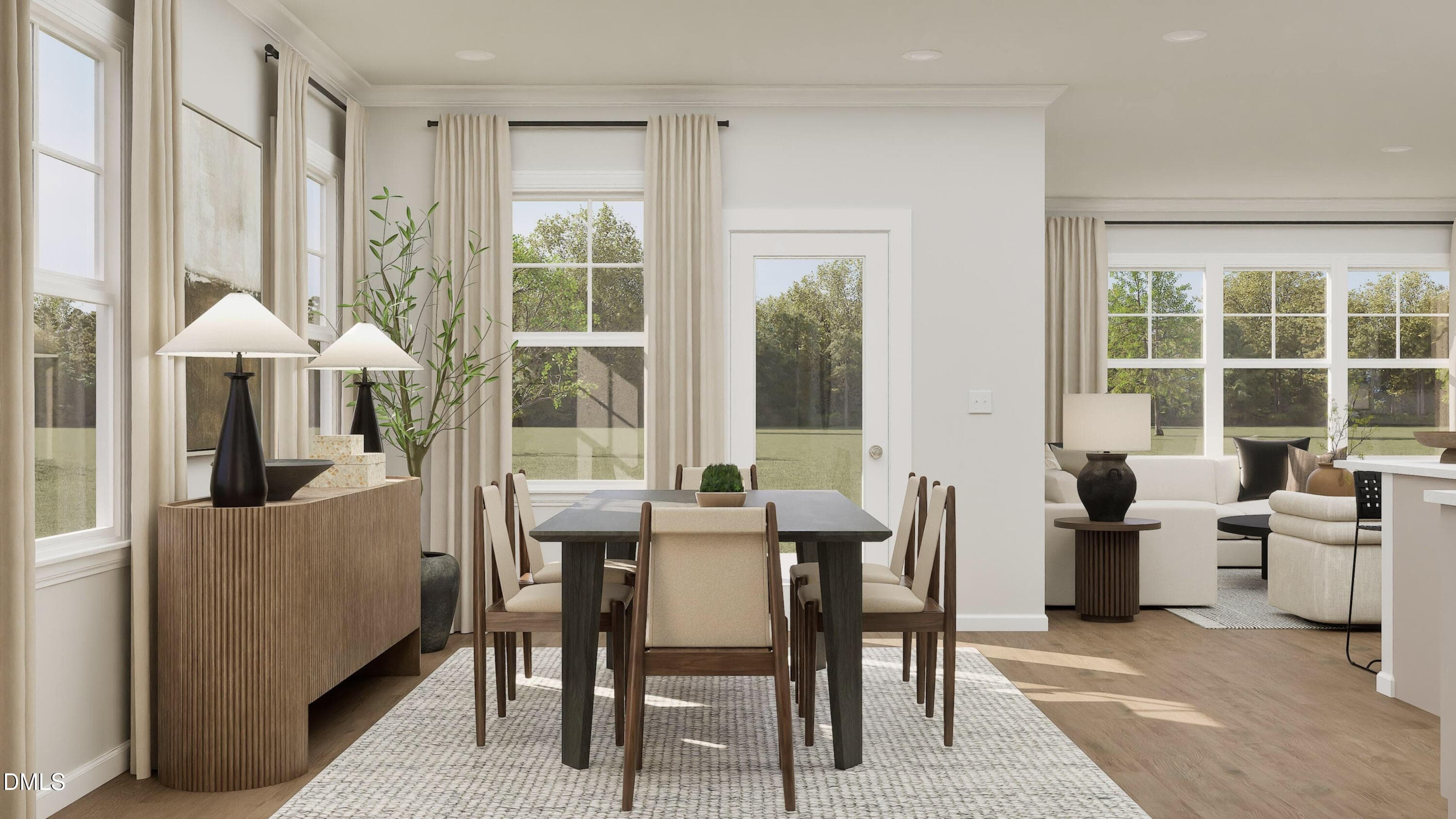 SUN_MicaRidge_Rend_SomersetIII_Dining_2o - 401 Granite Knoll Court, Rolesville, NC 27571, Rolesville