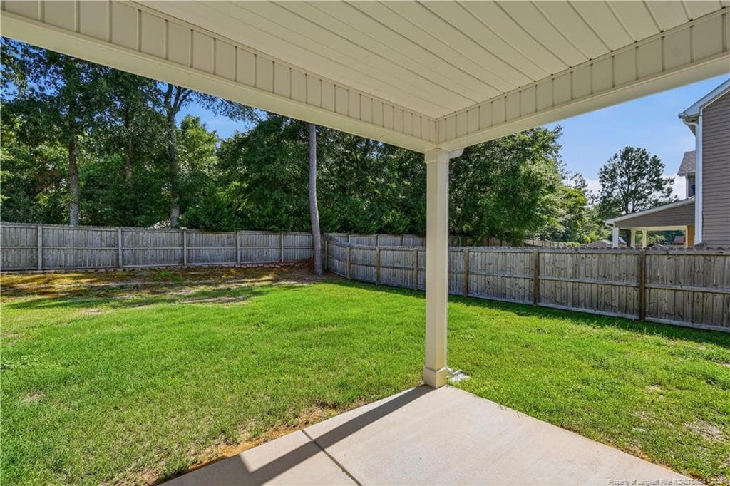 Covered Back Porch Angle 2 - 3340 Buckley Drive, Eastover, NC 28312