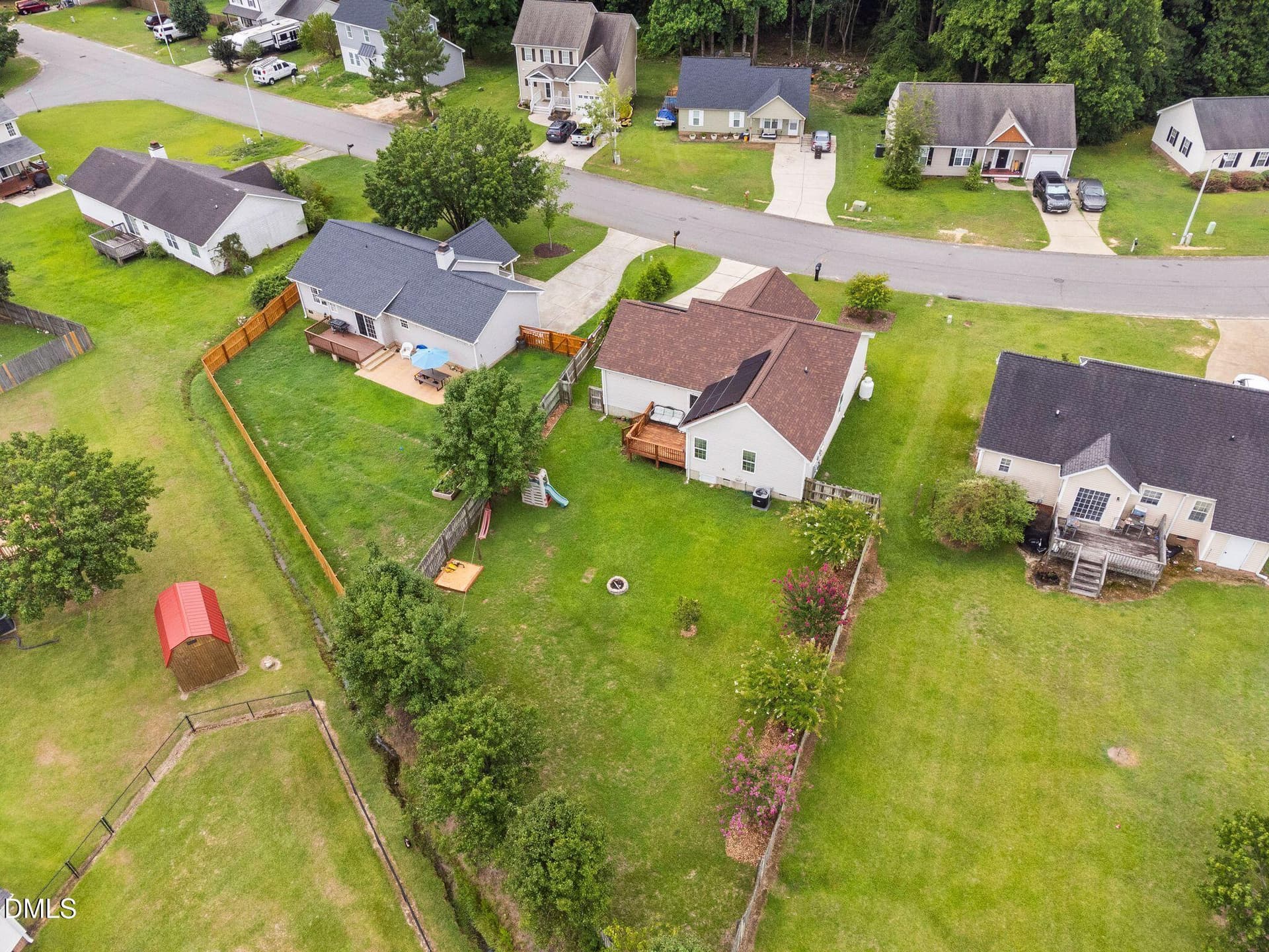 43-Aerial__211_Courtland_Drive_Lyman_Rea - 211 Courtland Drive, Angier, NC 27501