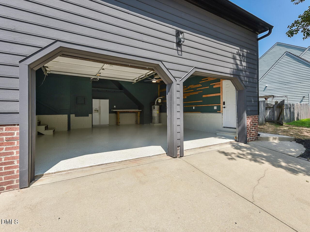Exterior - garage - OK - 10205 Sorrills Creek Lane, Raleigh, NC 27614, Raleigh
