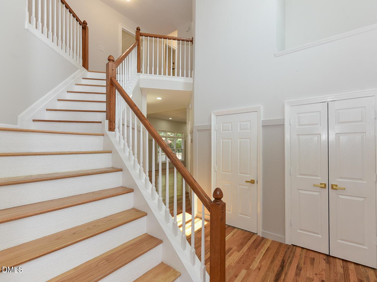 Interior - entry stairs - ok - 10205 Sorrills Creek Lane, Raleigh, NC 27614, Raleigh