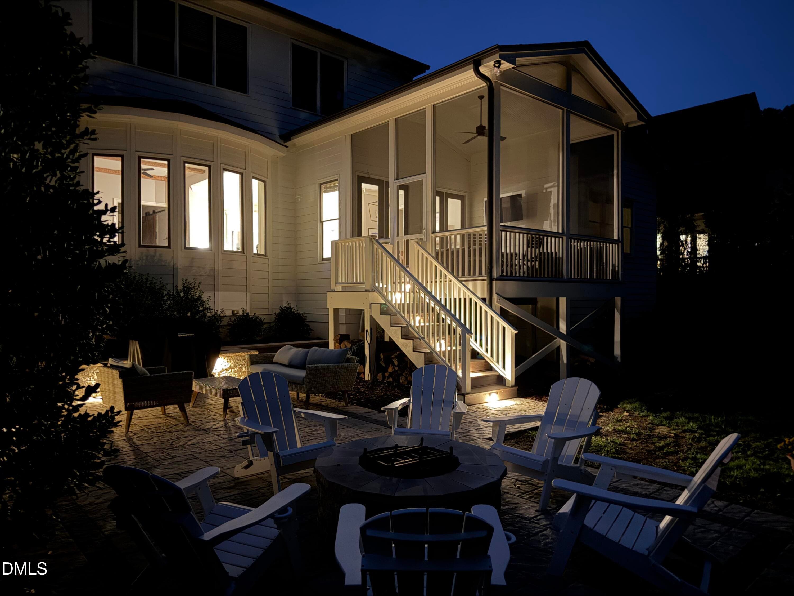 back at night - 6128 Ponderosa Road, Raleigh, NC 27612, Raleigh