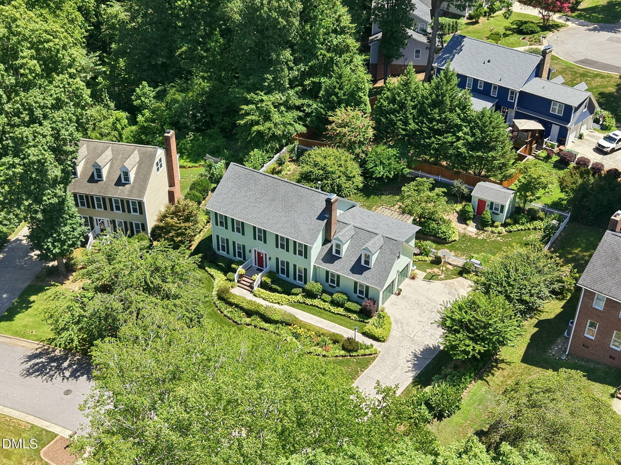 Aerial - 206 Whitehall Way, Cary, NC 27511, Cary