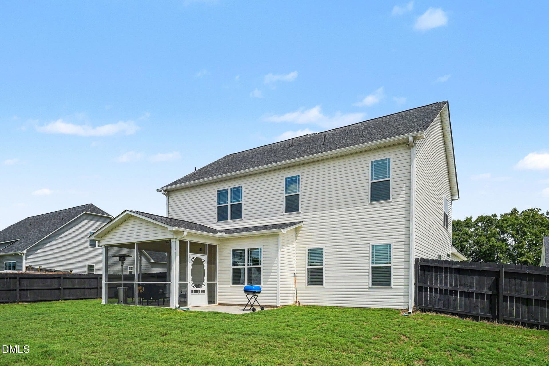Fenced Yard - 96 Looping Horse Circle, Angier, NC 27501