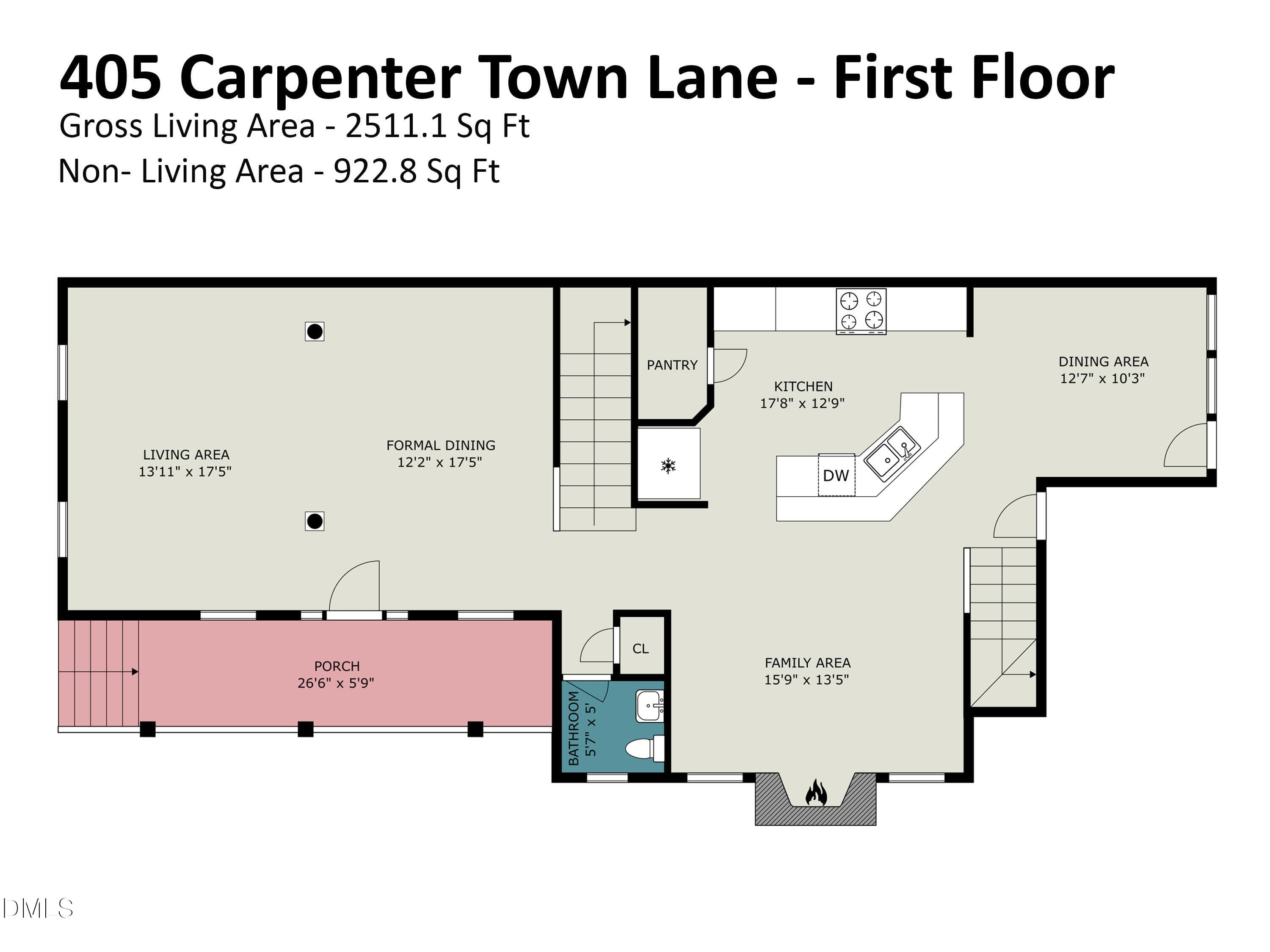 405_Carpenter_Town_Lane_-_First_Floor - 405 Carpenter Town Lane, Cary, NC 27519, Cary
