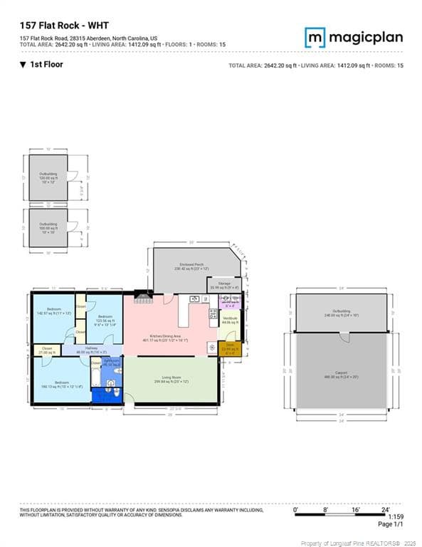 Photo 36 - 157 Flat Rock Lane, Aberdeen, NC 28315, Aberdeen