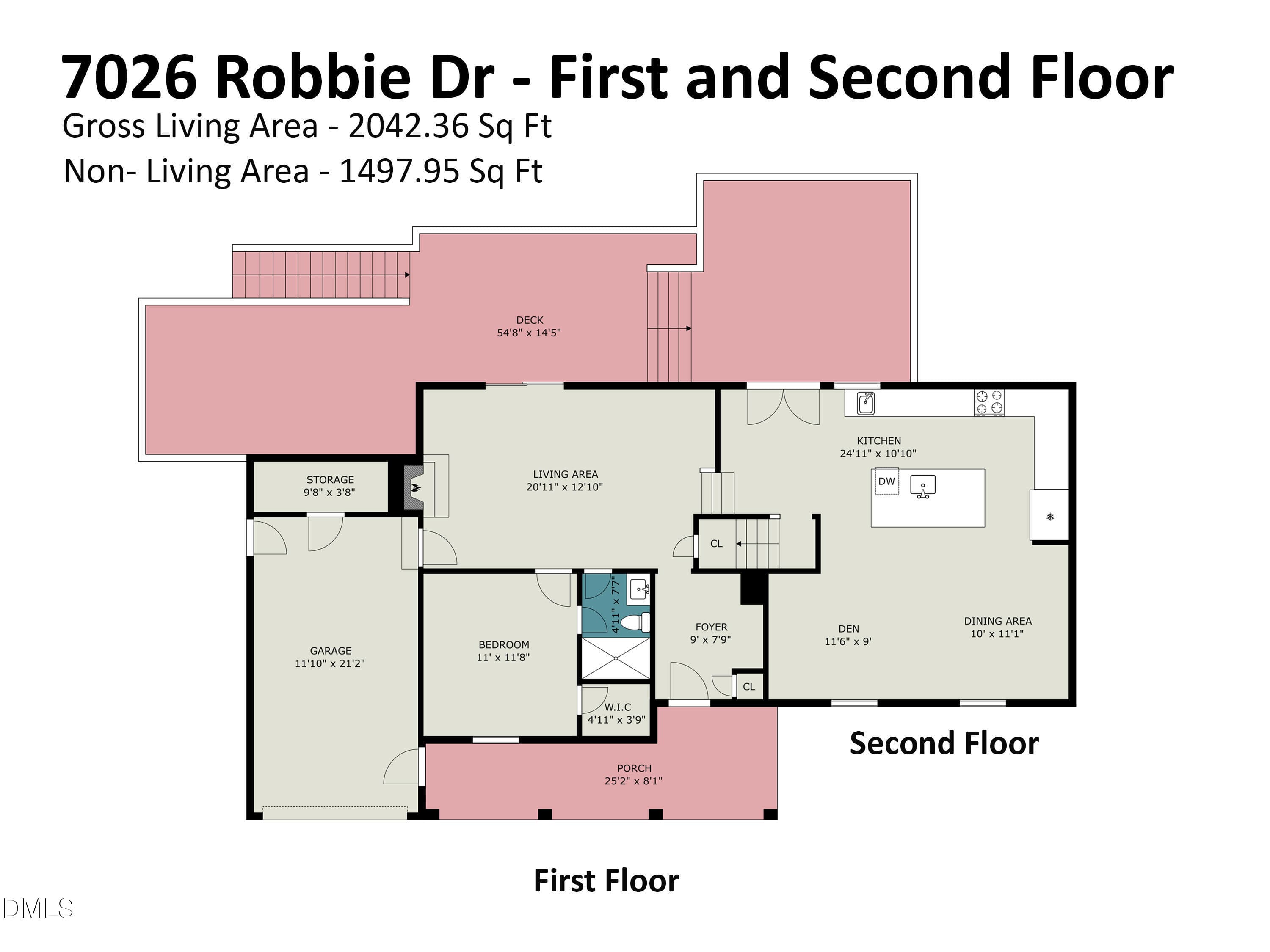 7026_Robbie_Dr_-_First_and_Second_Floor - 7026 Robbie Drive, Raleigh, NC 27607, Raleigh