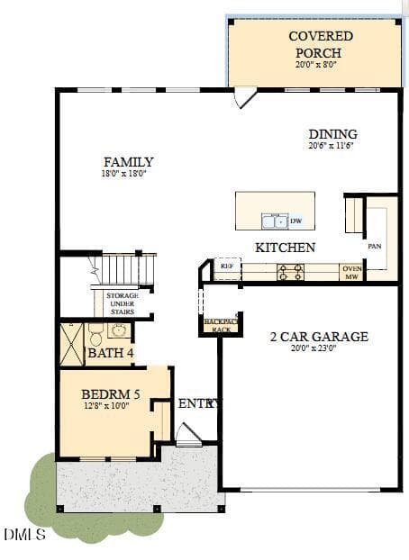 lot 991 first floor - 99 Cozy Haven, Fuquay Varina, NC 27526