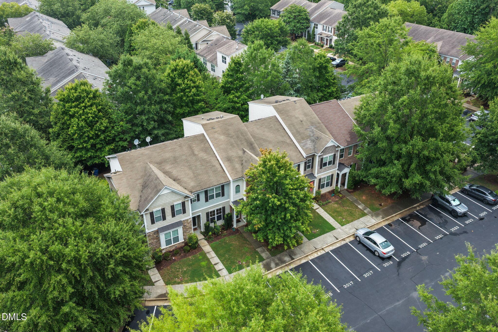 Aerial View - 3015 Berkeley Springs Place, Raleigh, NC 27616, Raleigh