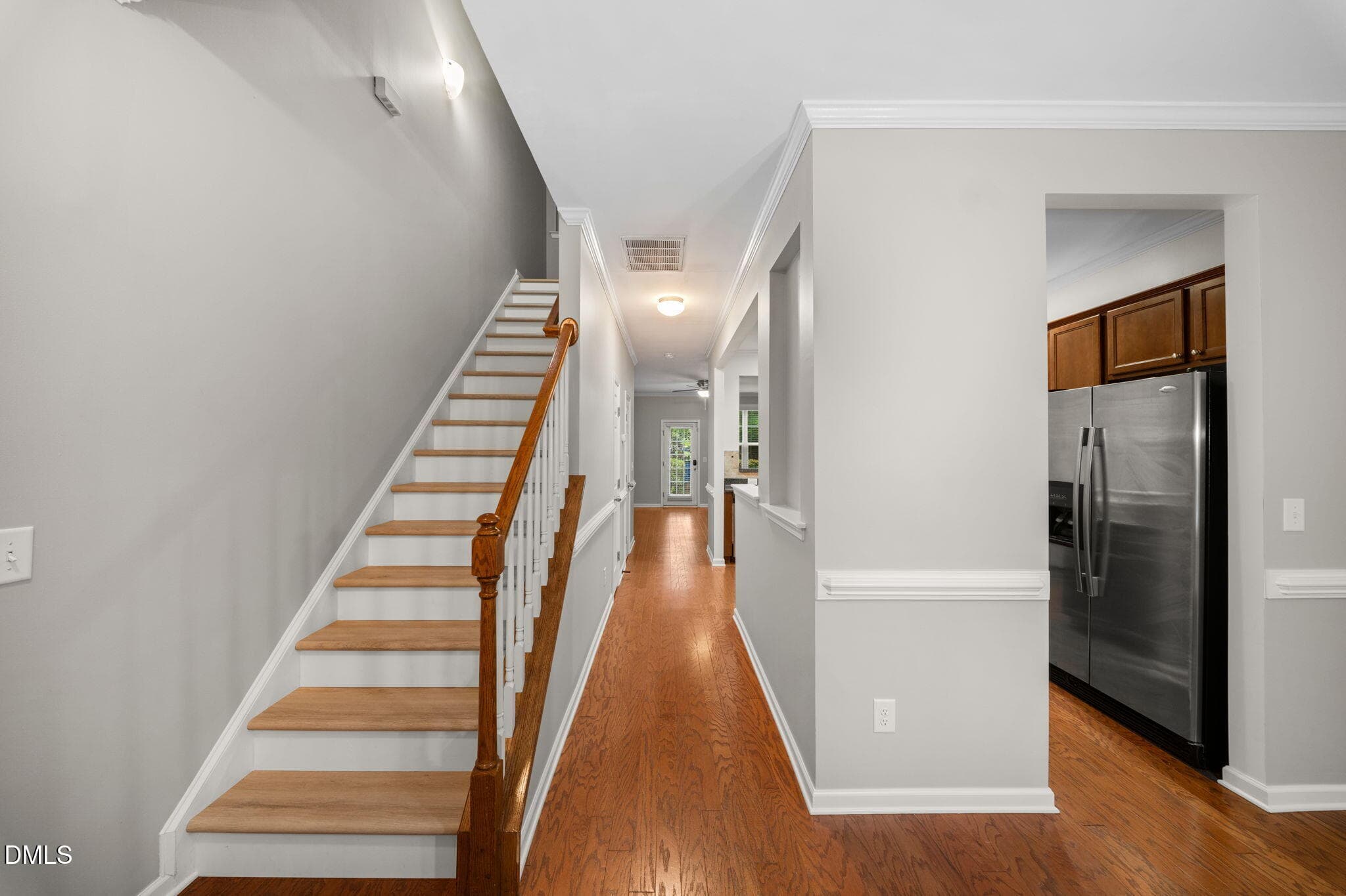 Staircase to Second Floor - 3015 Berkeley Springs Place, Raleigh, NC 27616, Raleigh