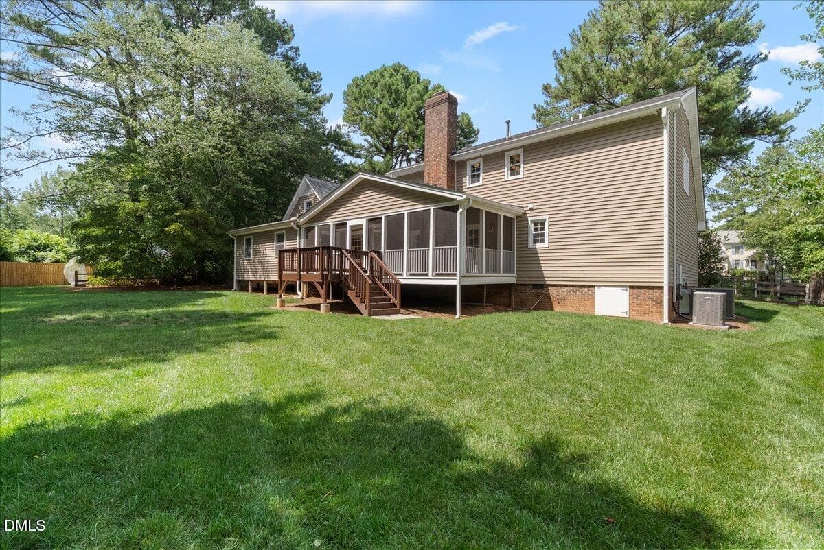 Back of Structure - 204 Raindrop Court, Raleigh, NC 27615, Raleigh