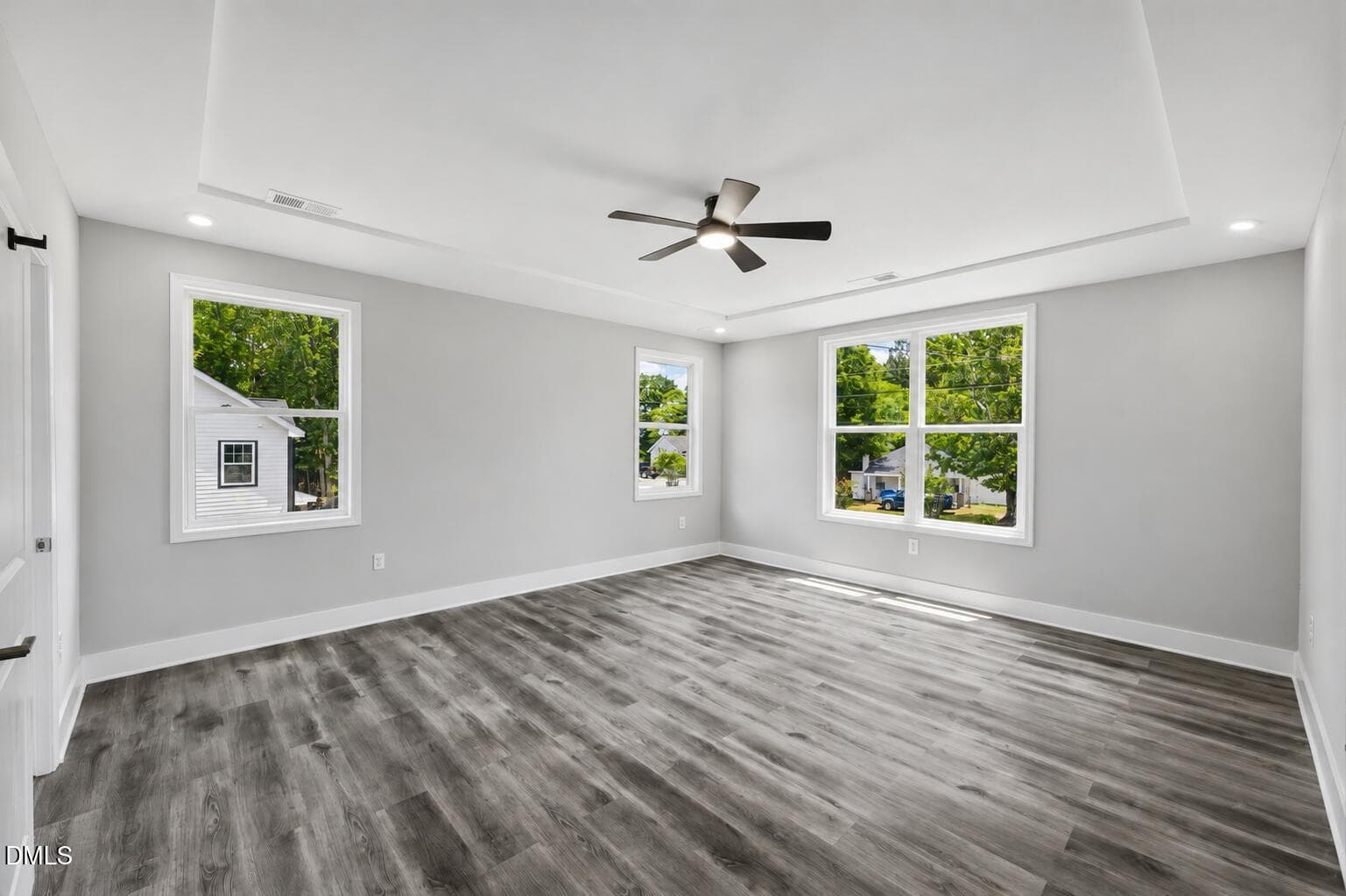 tray ceiling primary bedroom - 1105 Ridge Road, Roxboro, NC 27573