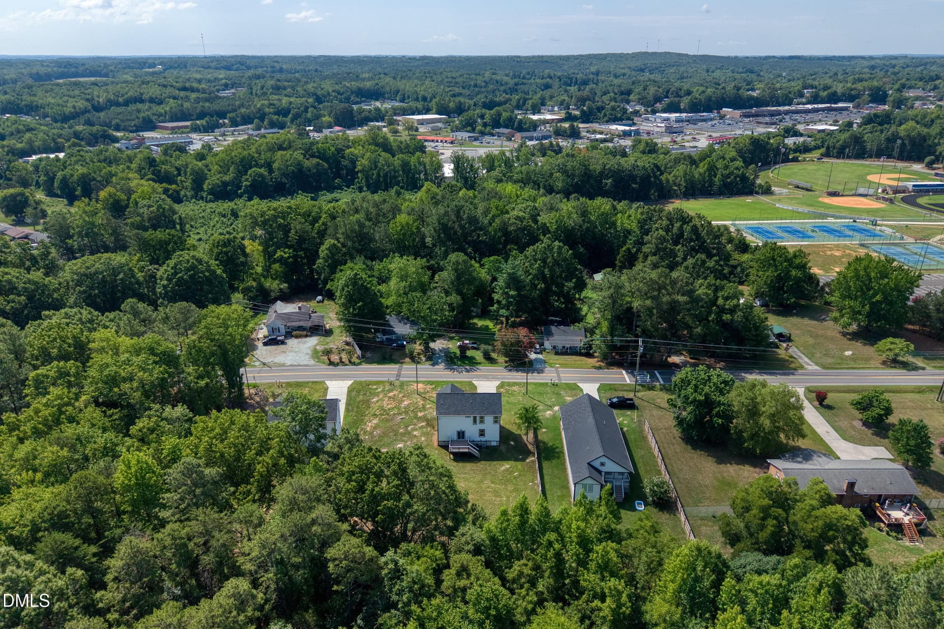 36 -1105 ridge rd, drone, exterior - 1105 Ridge Road, Roxboro, NC 27573