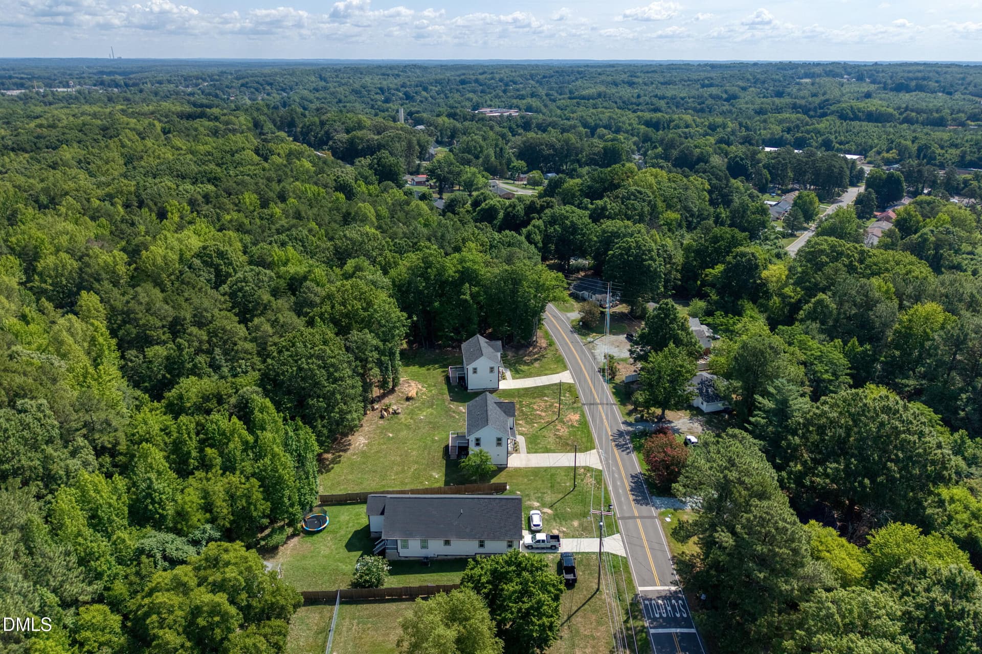 37 -1105 ridge rd, drone, exterior - 1105 Ridge Road, Roxboro, NC 27573