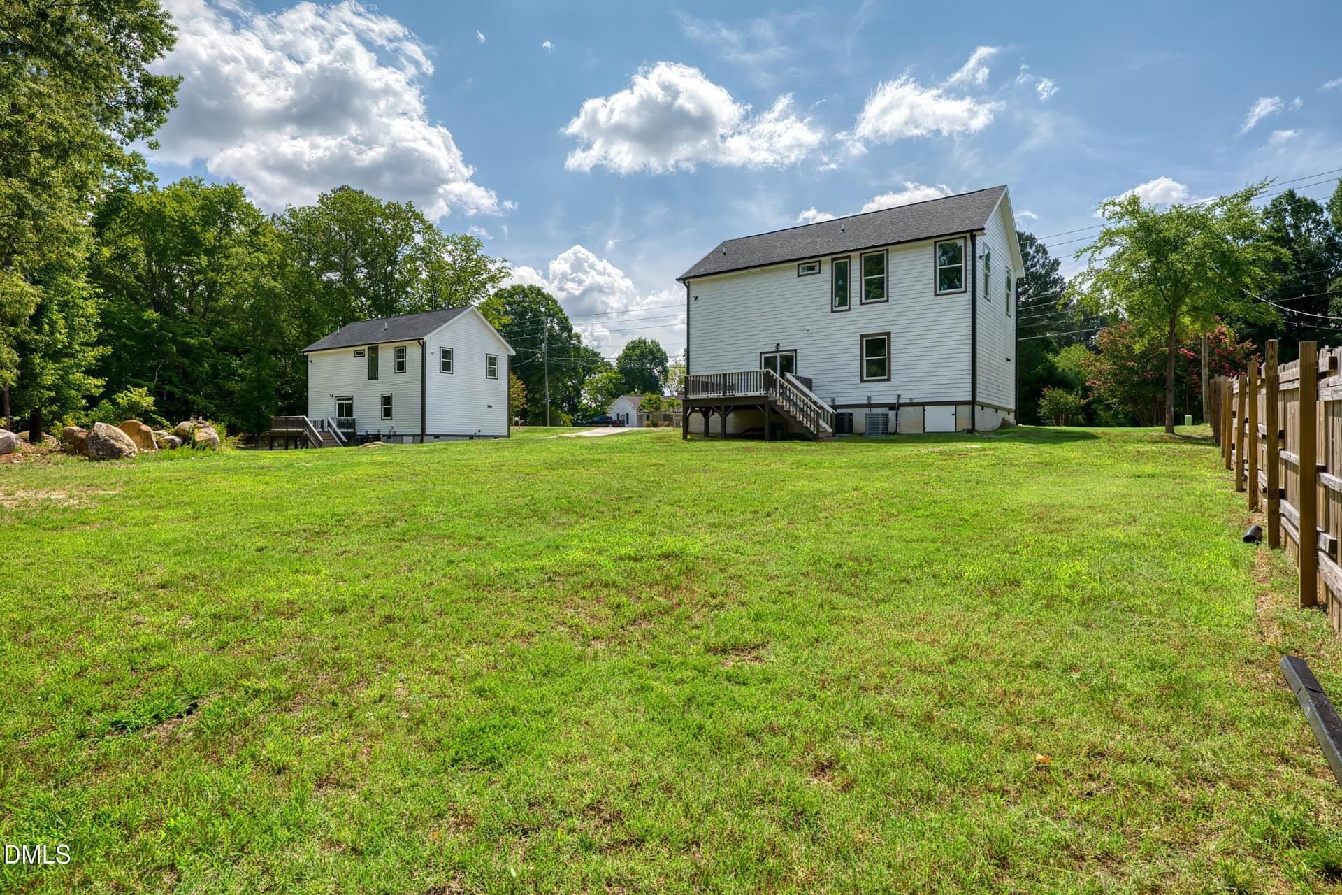 Expansive Back Deck Overlooking Backyard - 1105 Ridge Road, Roxboro, NC 27573