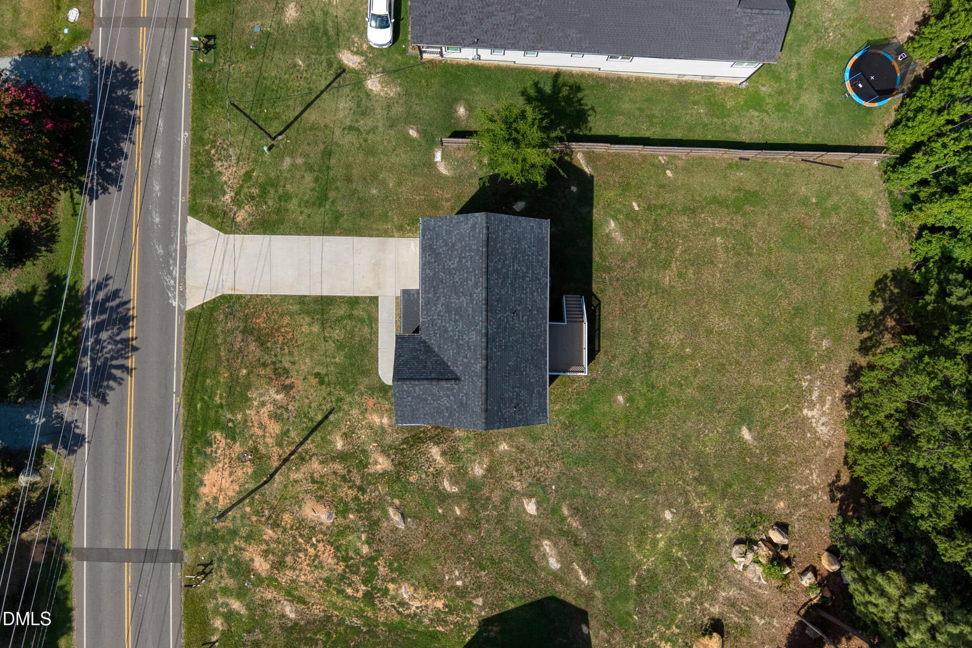 Large Backyard in Roxboro NC - 1105 Ridge Road, Roxboro, NC 27573