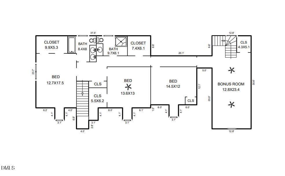 Floor Plans - 204 Raindrop Court, Raleigh, NC 27615, Raleigh