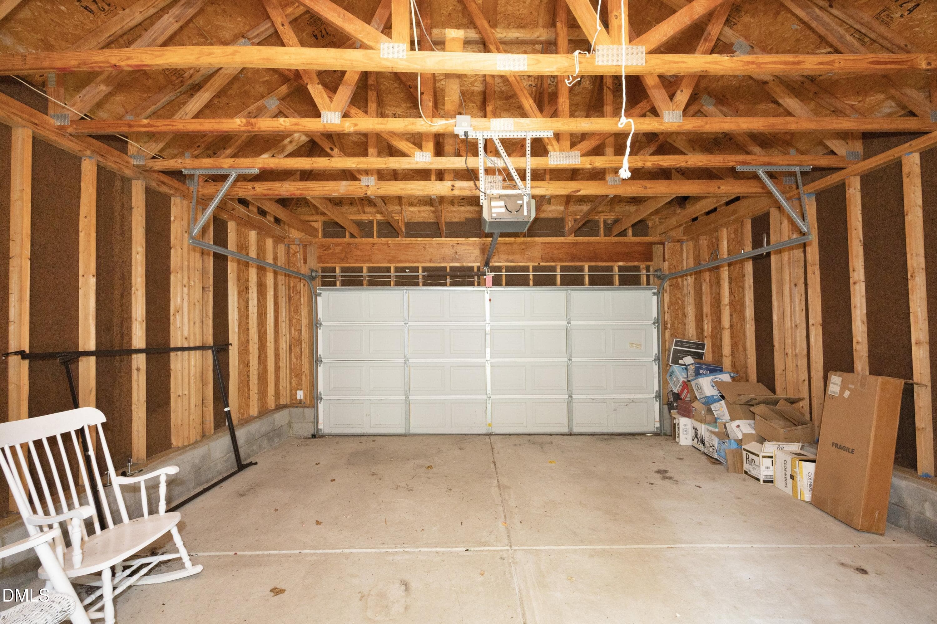 30GarageInterior - 10845 Connally Lane, Raleigh, NC 27614, Raleigh
