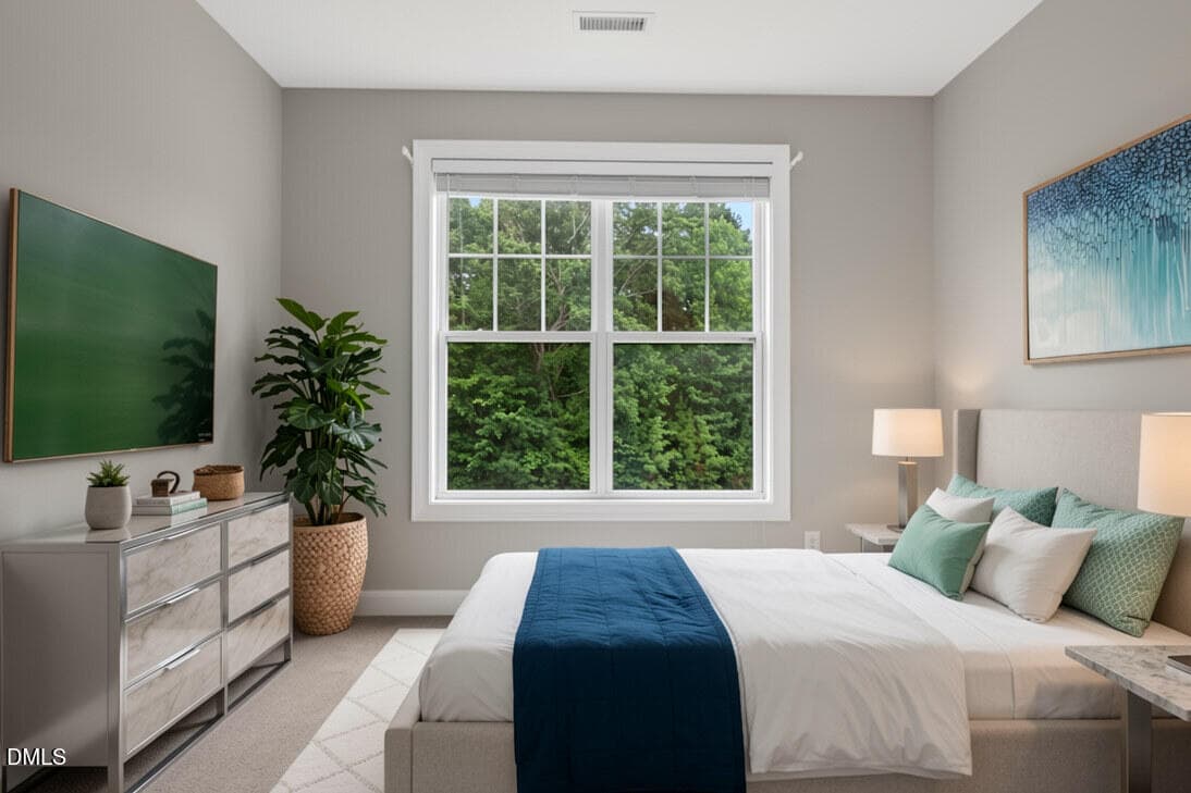 Bedroom_Virtually Staged - 8404 Secreto Drive, Raleigh, NC 27606, Raleigh
