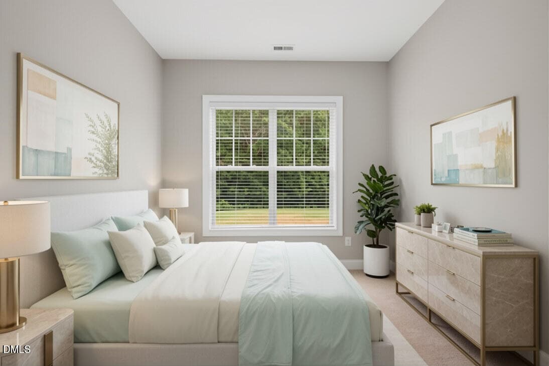 Bedroom_Virtually Staged - 8404 Secreto Drive, Raleigh, NC 27606, Raleigh