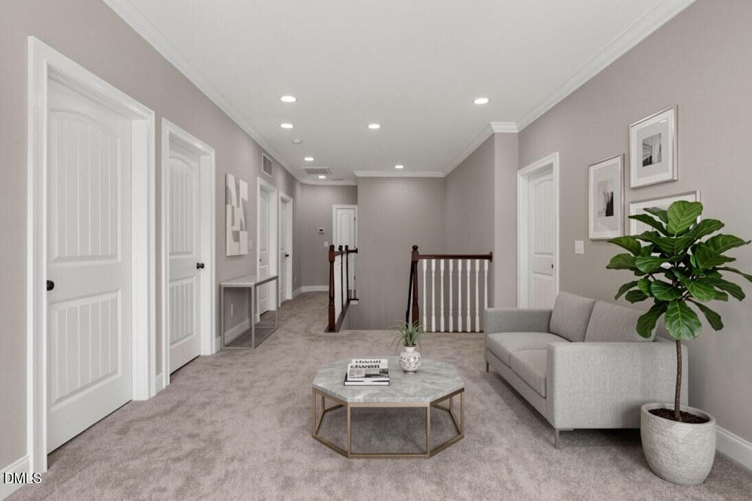 Loft _Virtually Staged - 8404 Secreto Drive, Raleigh, NC 27606, Raleigh