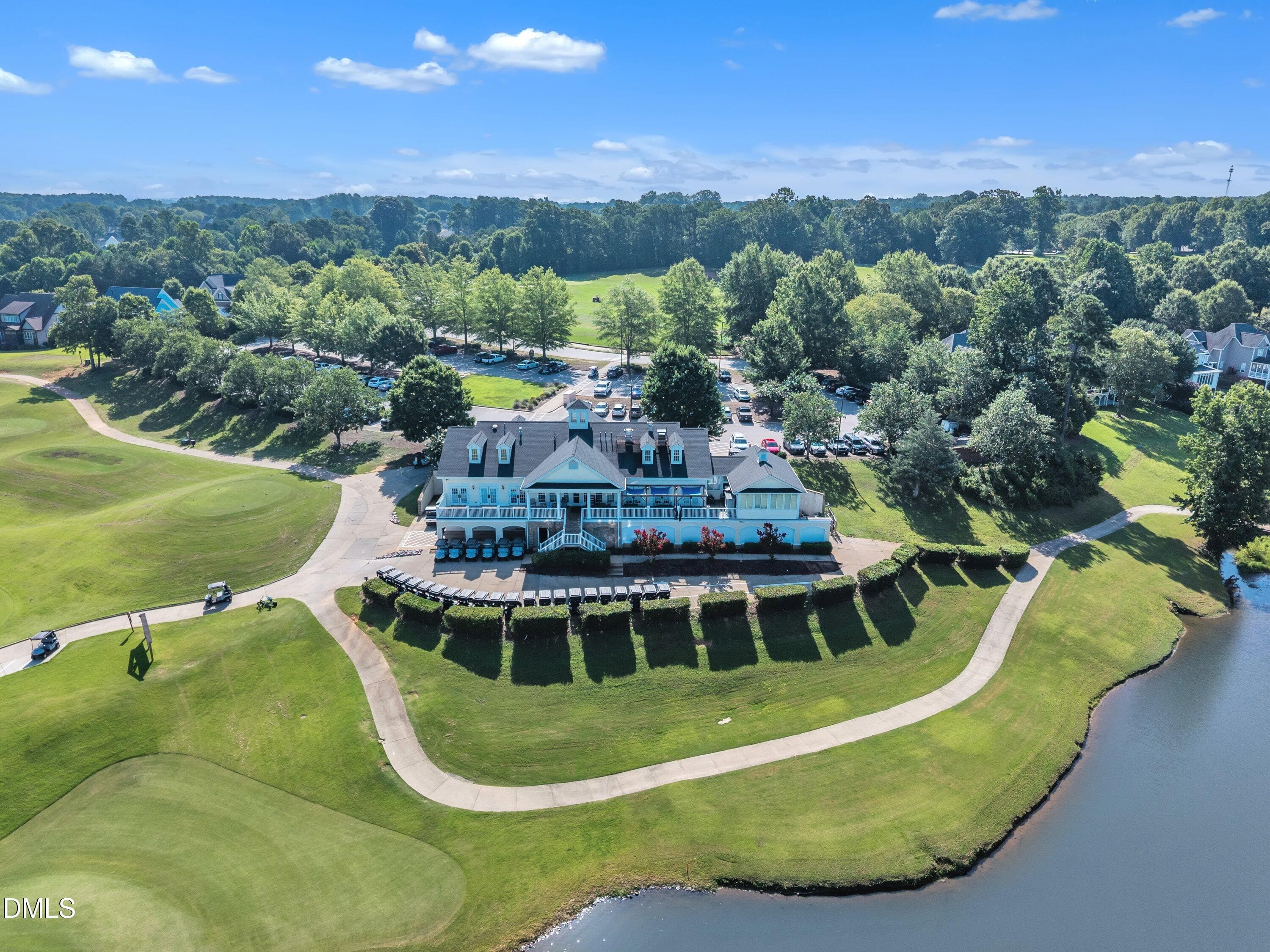 Back of Golf Clubhouse - 155 Mediate Drive, Raleigh, NC 27603, Raleigh