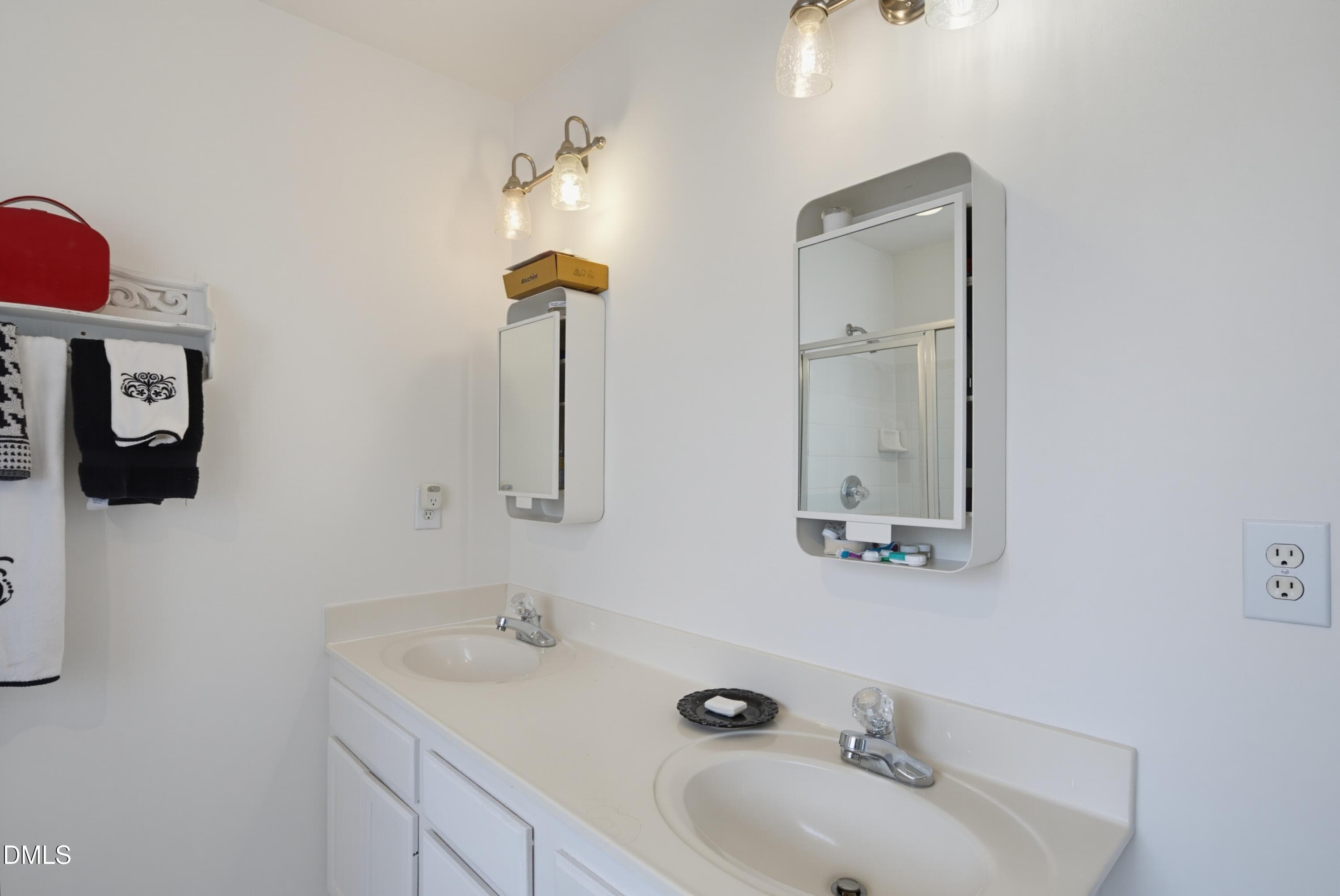 Double Vanity - 8901 Castleton Lane, Raleigh, NC 27615, Raleigh