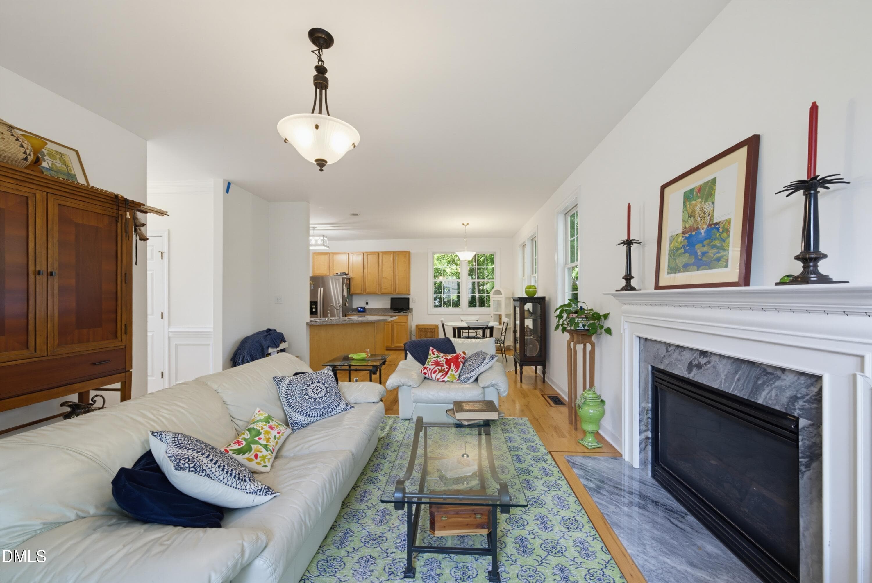 Gas Fireplace - 8901 Castleton Lane, Raleigh, NC 27615, Raleigh