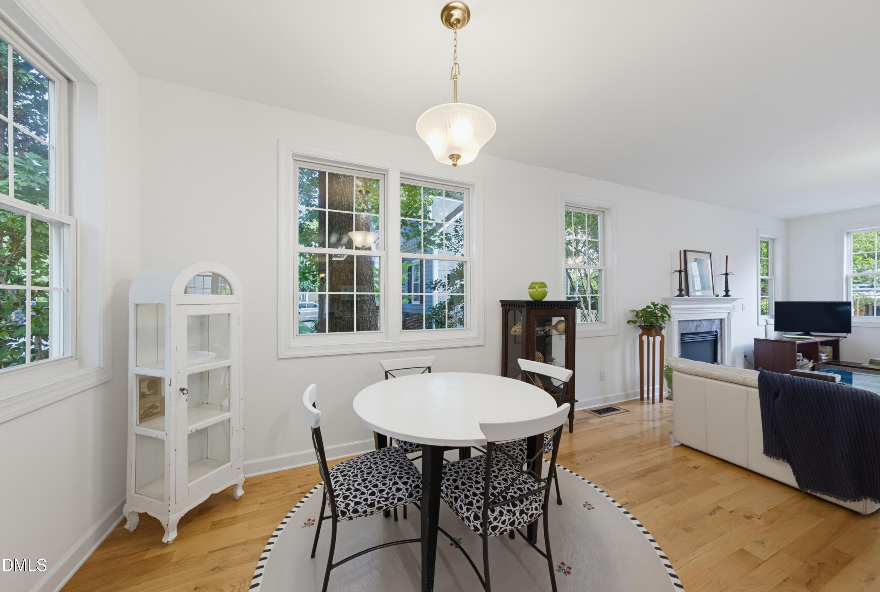 Breakfast Room Open To Family Room - 8901 Castleton Lane, Raleigh, NC 27615, Raleigh