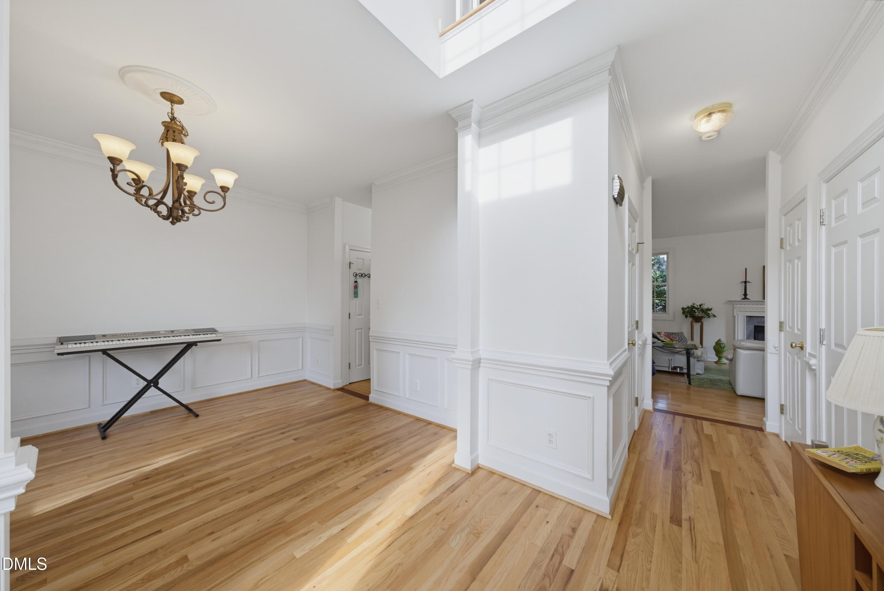 Natural Light Filled Foyer - 8901 Castleton Lane, Raleigh, NC 27615, Raleigh